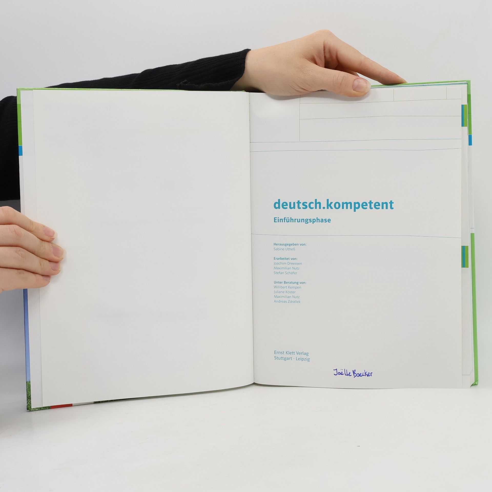 Sabine Utheß 10. Klasse, Einführungsphase, Schülerbuch