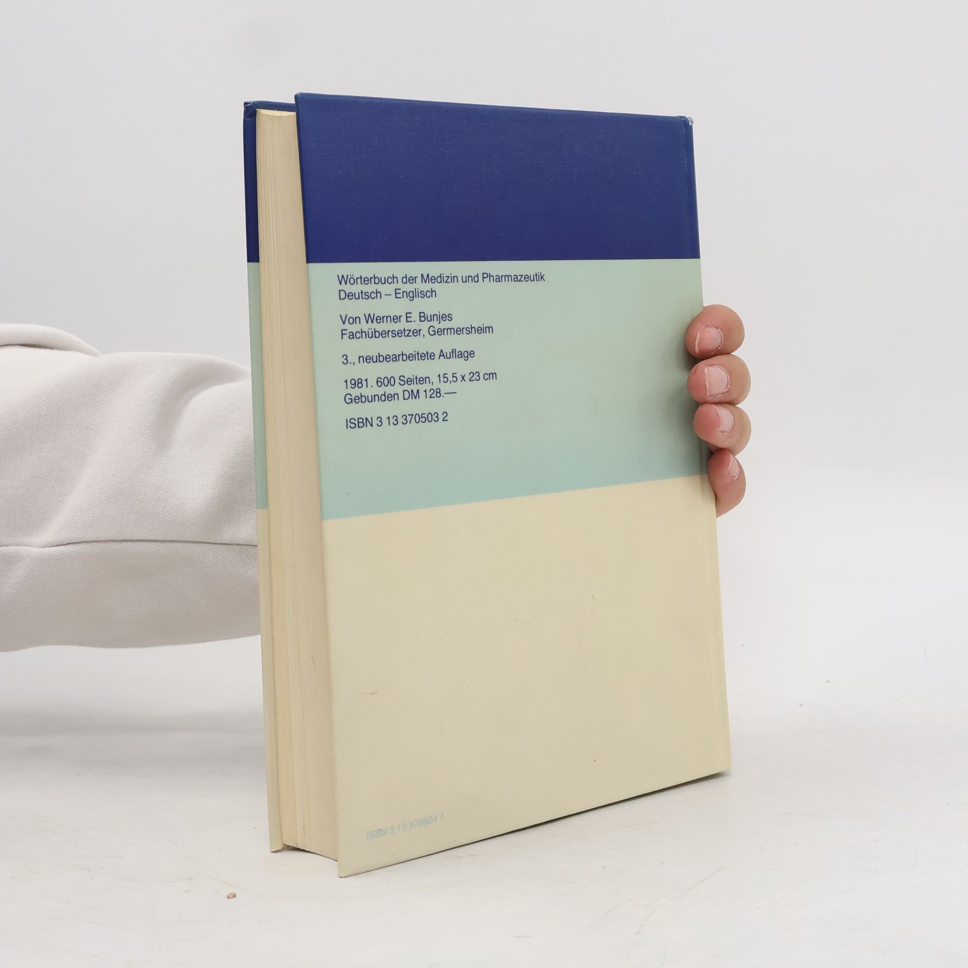 Werner E. Bunjes Wörterbuch der Medizin und Pharmazeutik
