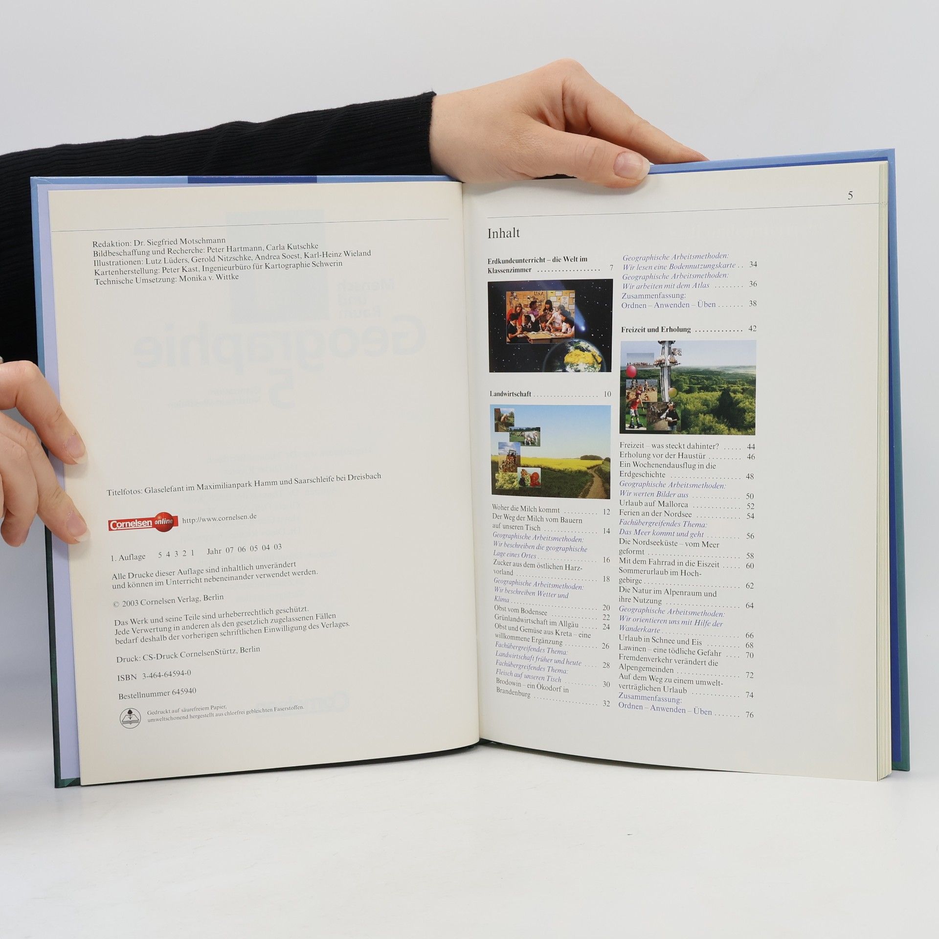 Thomas Breitbach Mensch und Raum Geographie