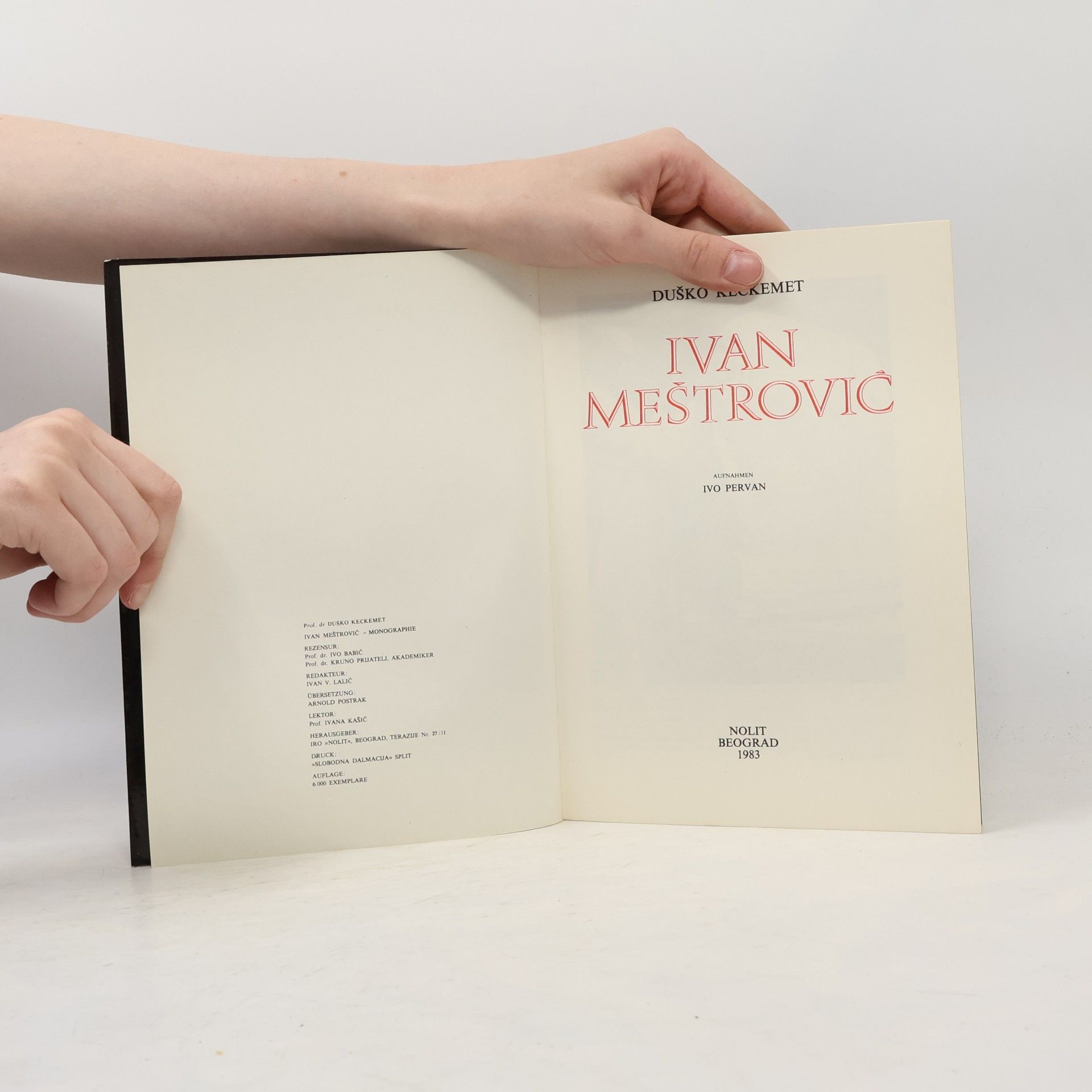 Duško Kečkement Ivan Meštrovič