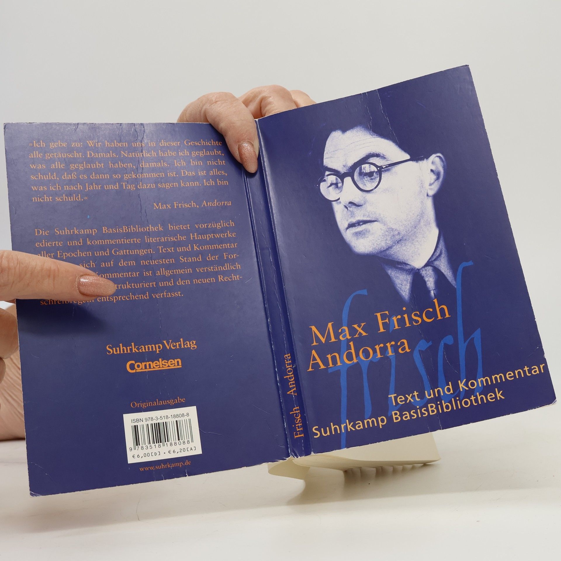 Max Frisch Andorra. Stück in zwölf Bilder