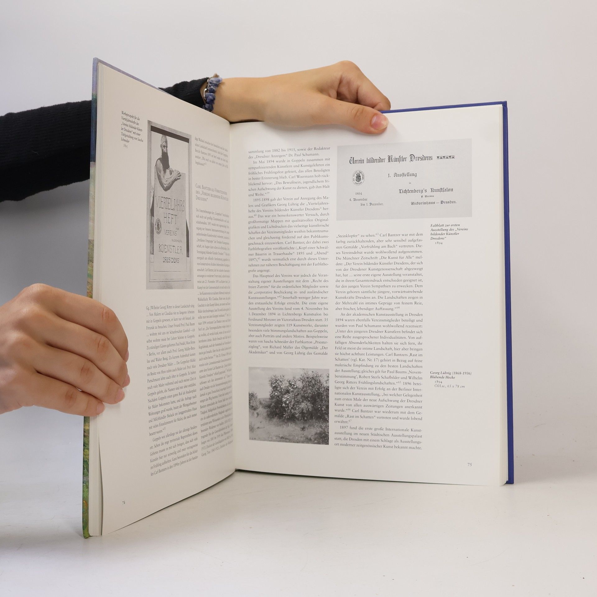 Bernd Küster Carl Bantzer. Aufbruch und Tradition. - Ausstellungskatalog