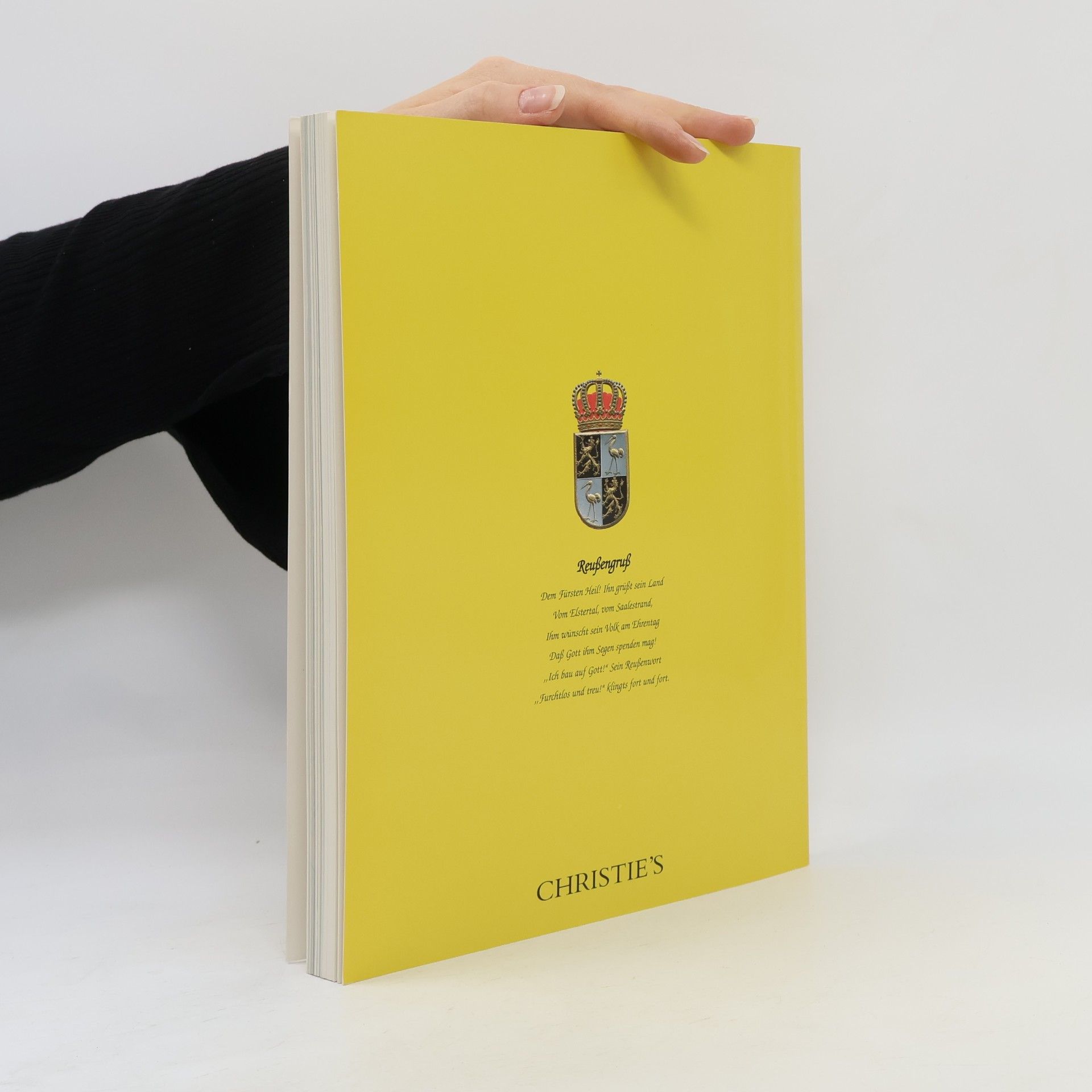 kolektiv Christie's. Die Sammlungen der Fürsten Reuß
