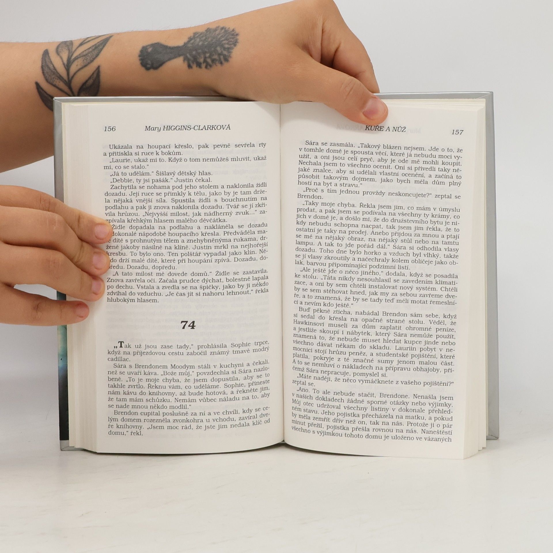 Mary Higgins Clark Kuře a nůž