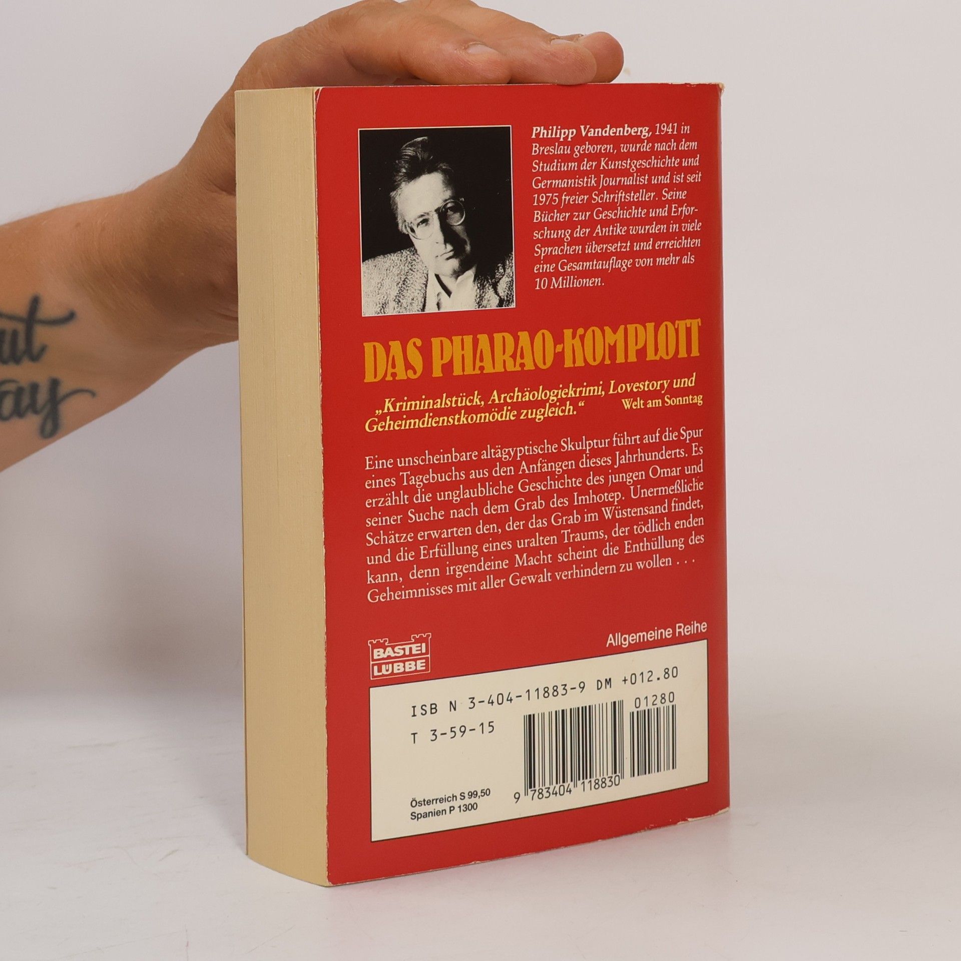 Philipp Vandenberg Das Pharao-Komplott