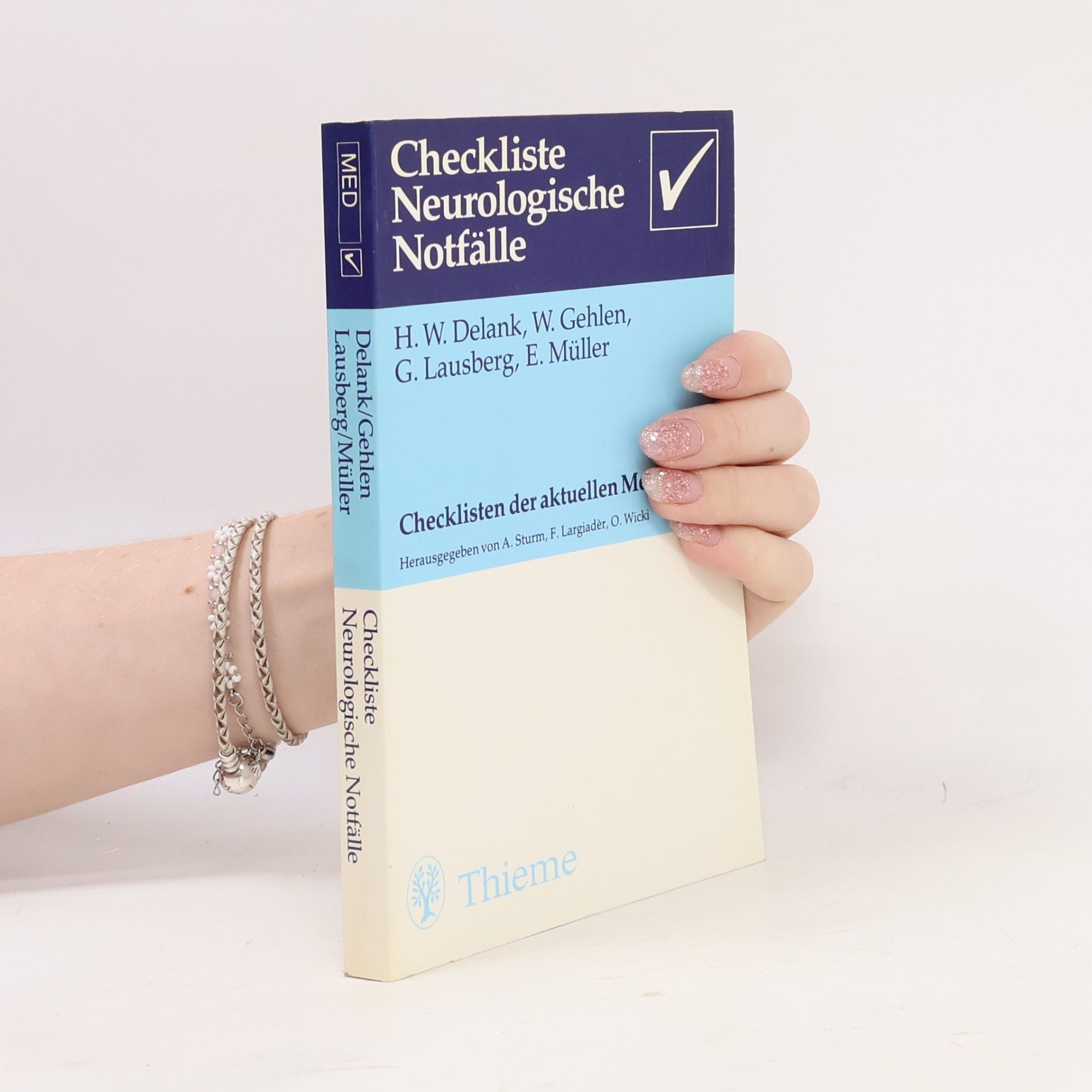 W. Gehlen Checkliste Neurologische Notfälle