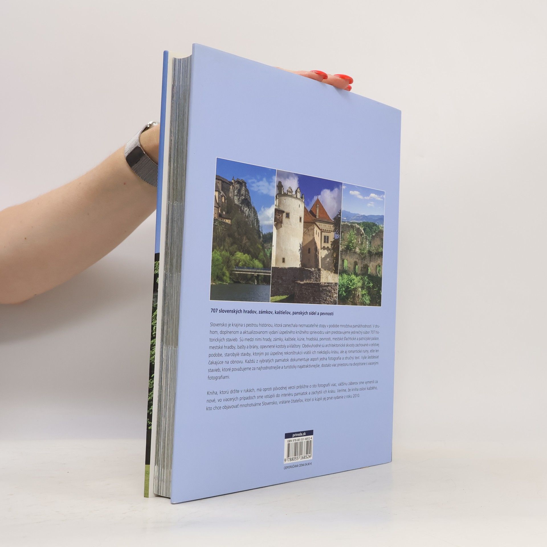 Rebecca Stephens 707 slovenských hradov, zámkov, kaštieľov, panských sídel a pevností