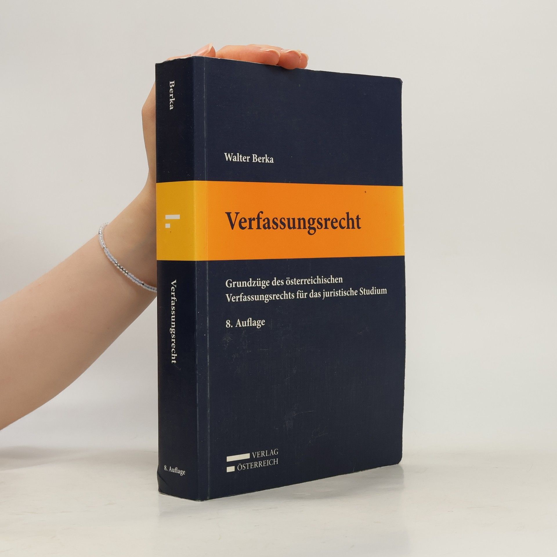 Walter Berka Verfassungsrecht