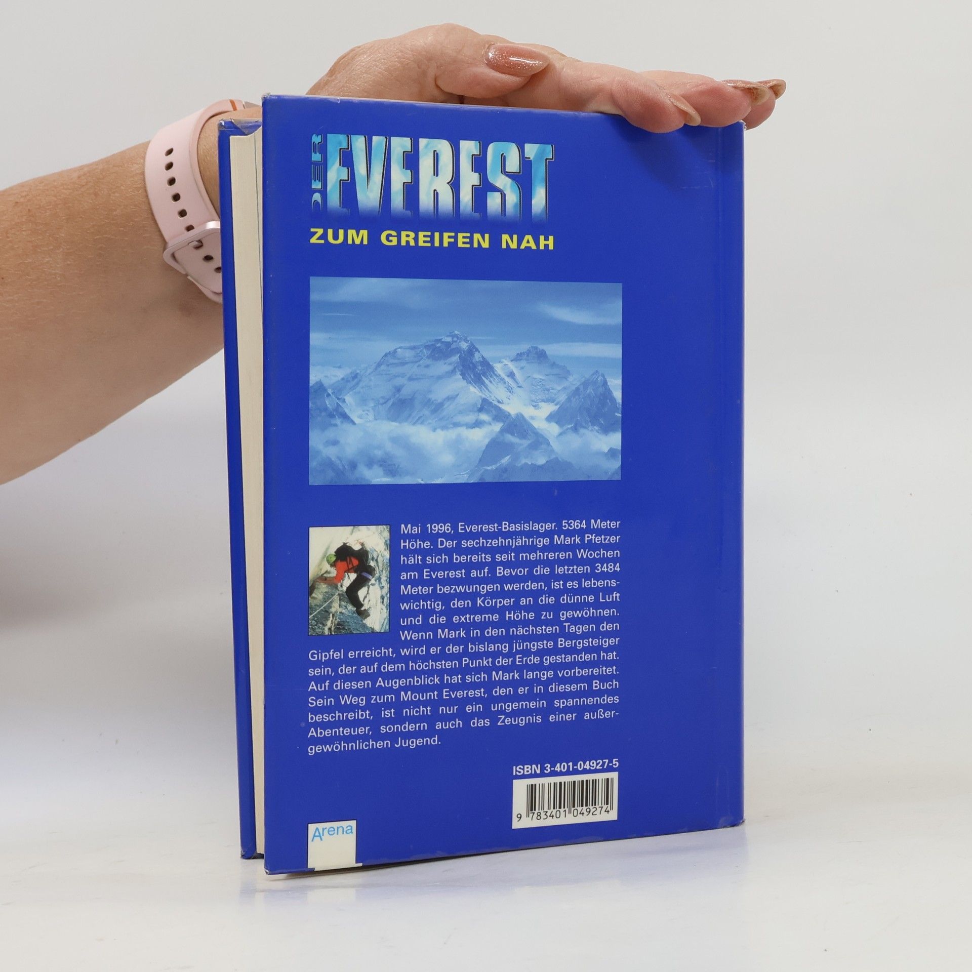 Mark Pfetzer Der Everest zum Greifen nah