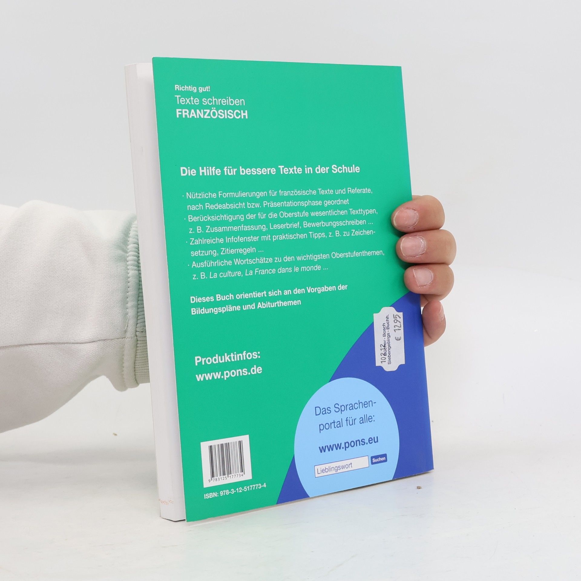 PONS Texte schreiben Französisch