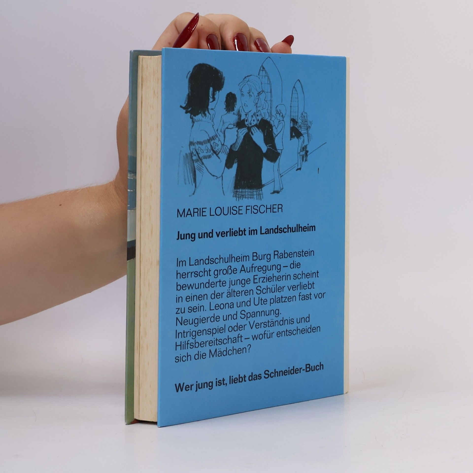 Marie Louise Fischer Jung und verliebt im Landschulheim