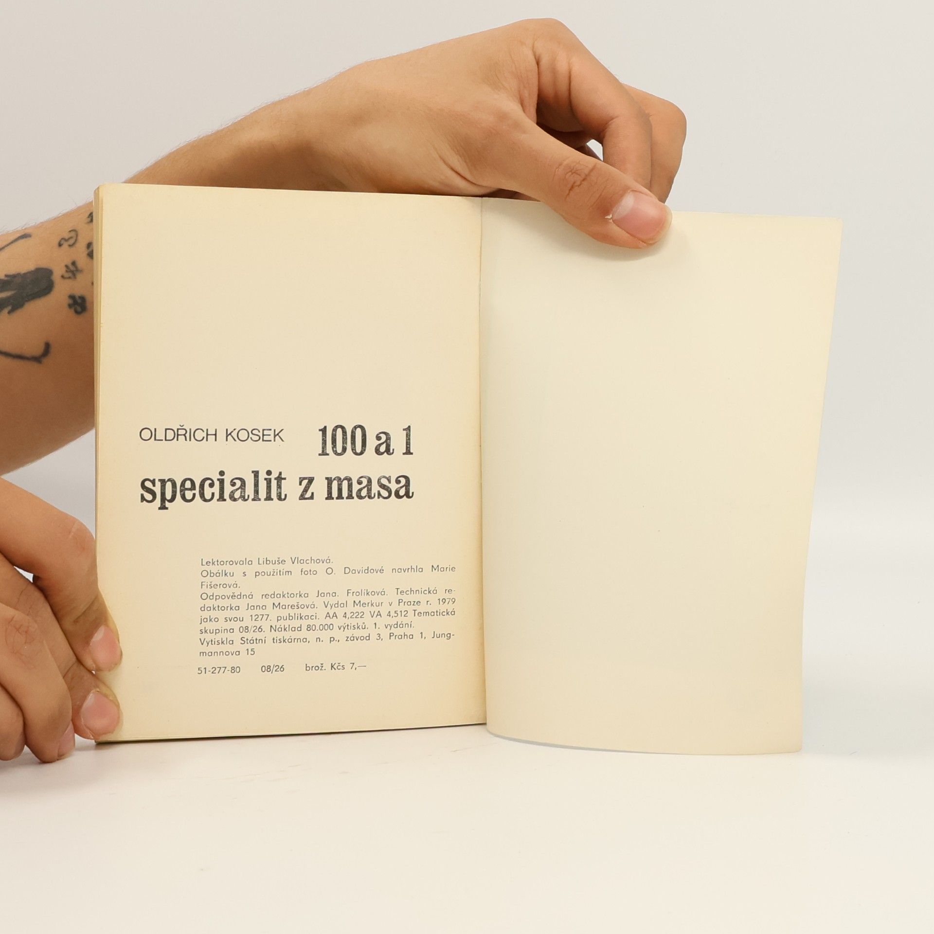 Oldřich Kosek 100 a 1 specialit z masa