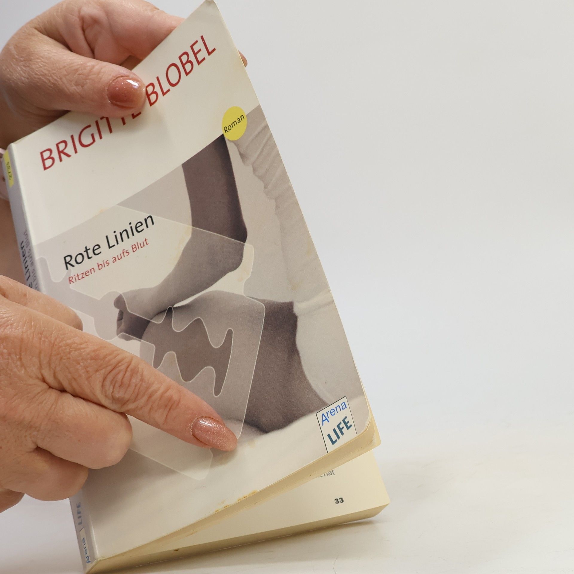 Brigitte Blobel Rote Linien: Ritzen bis aufs Blut: Ritzen bis aufs Blut