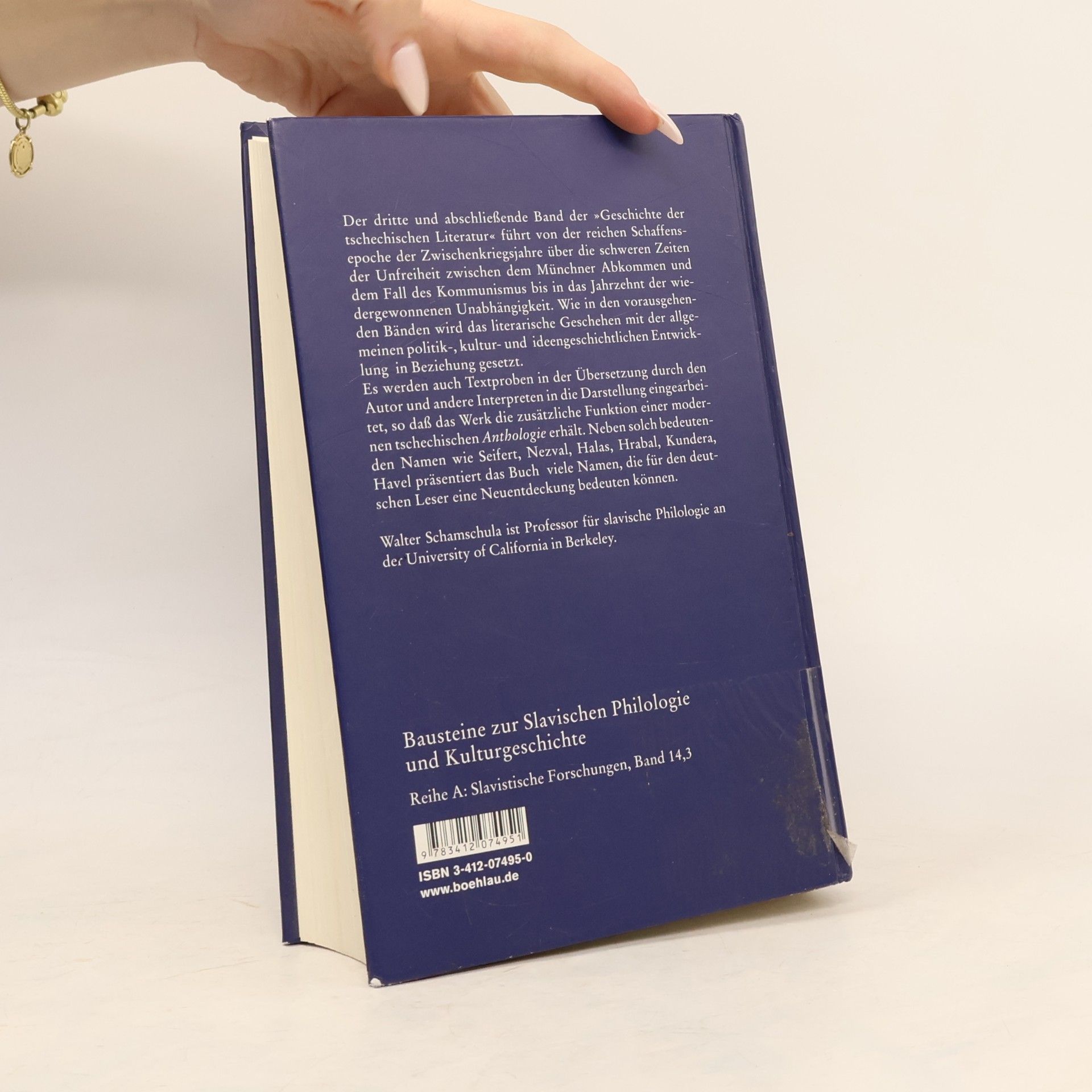 Walter Schamschula Geschichte der tschechischen Literatur