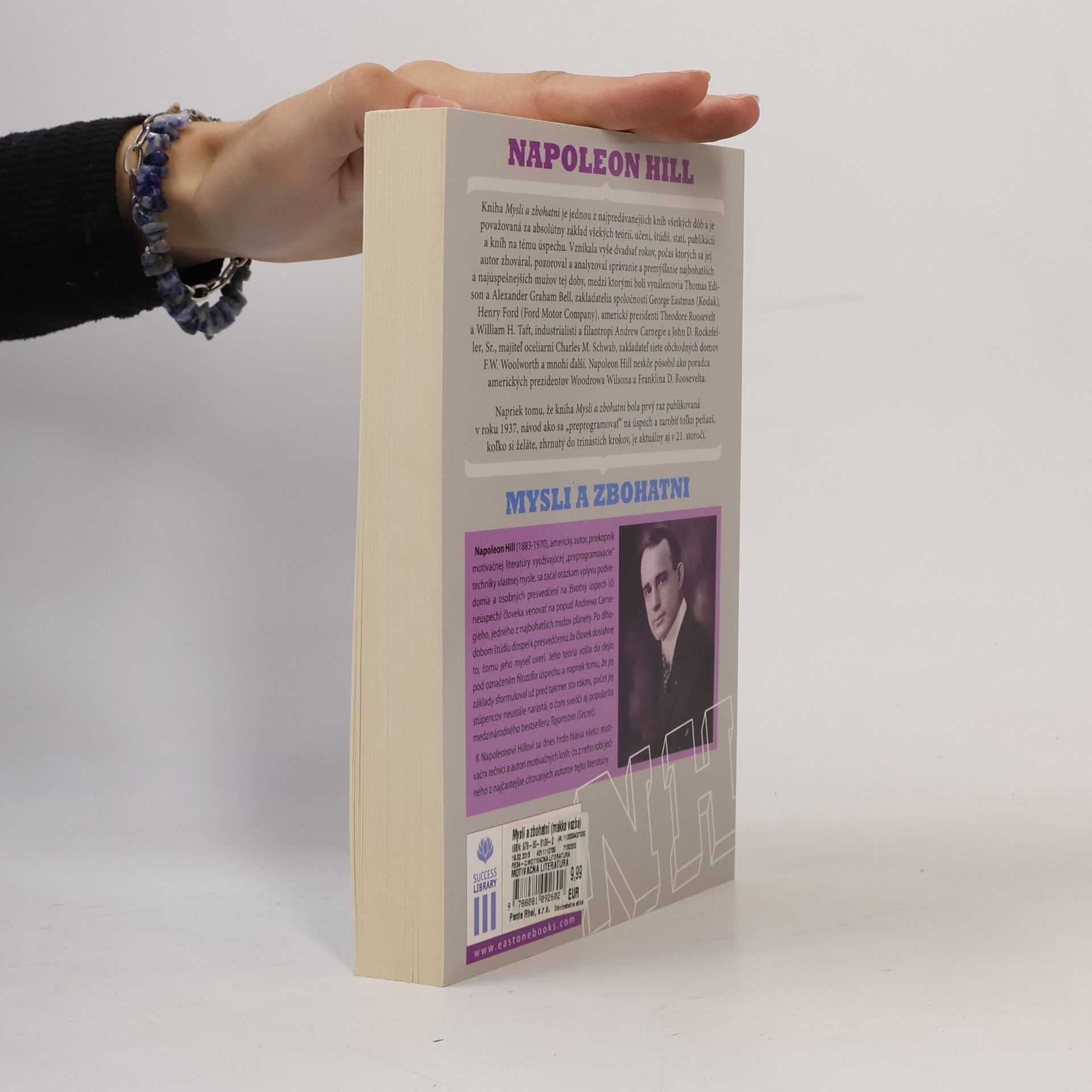 Napoleon Hill Mysli a zbohatni
