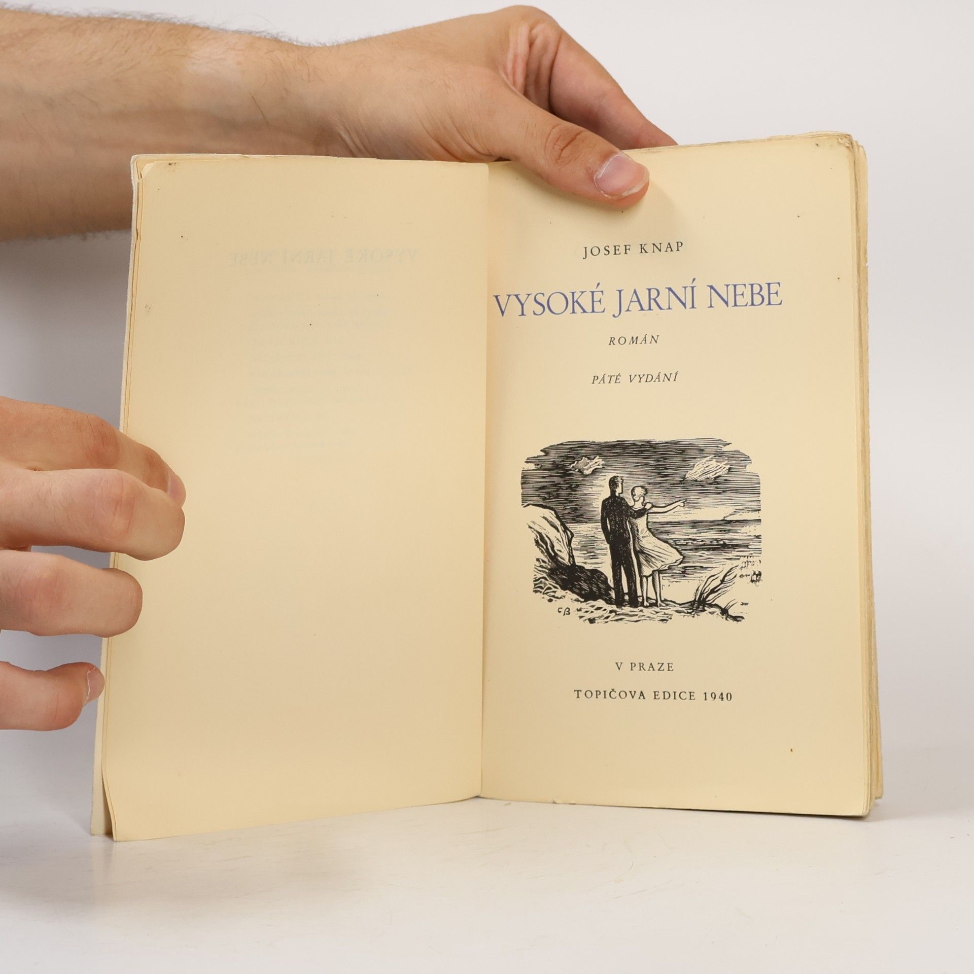 Josef Knap Vysoké jarní nebe