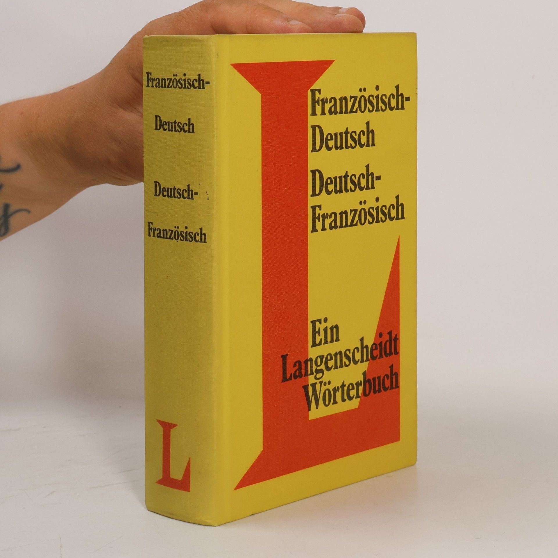 kolektiv Ein Langenscheidt Wörterbuch. Französisch-Deutsch Deutsch-Französisch