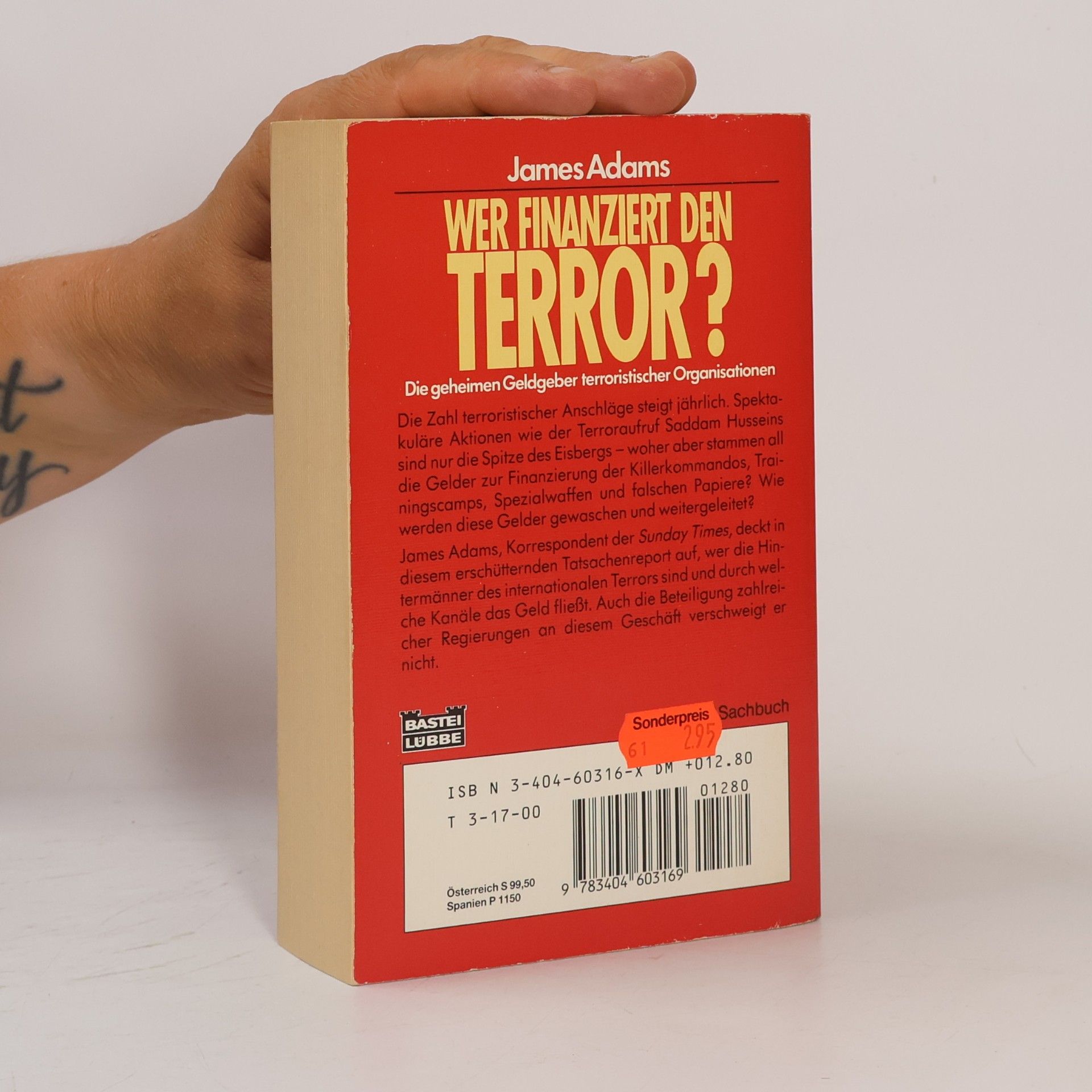 James Adams Wer finanziert den Terror?. Die geheimen Geldgeber terroristischer Organisationen