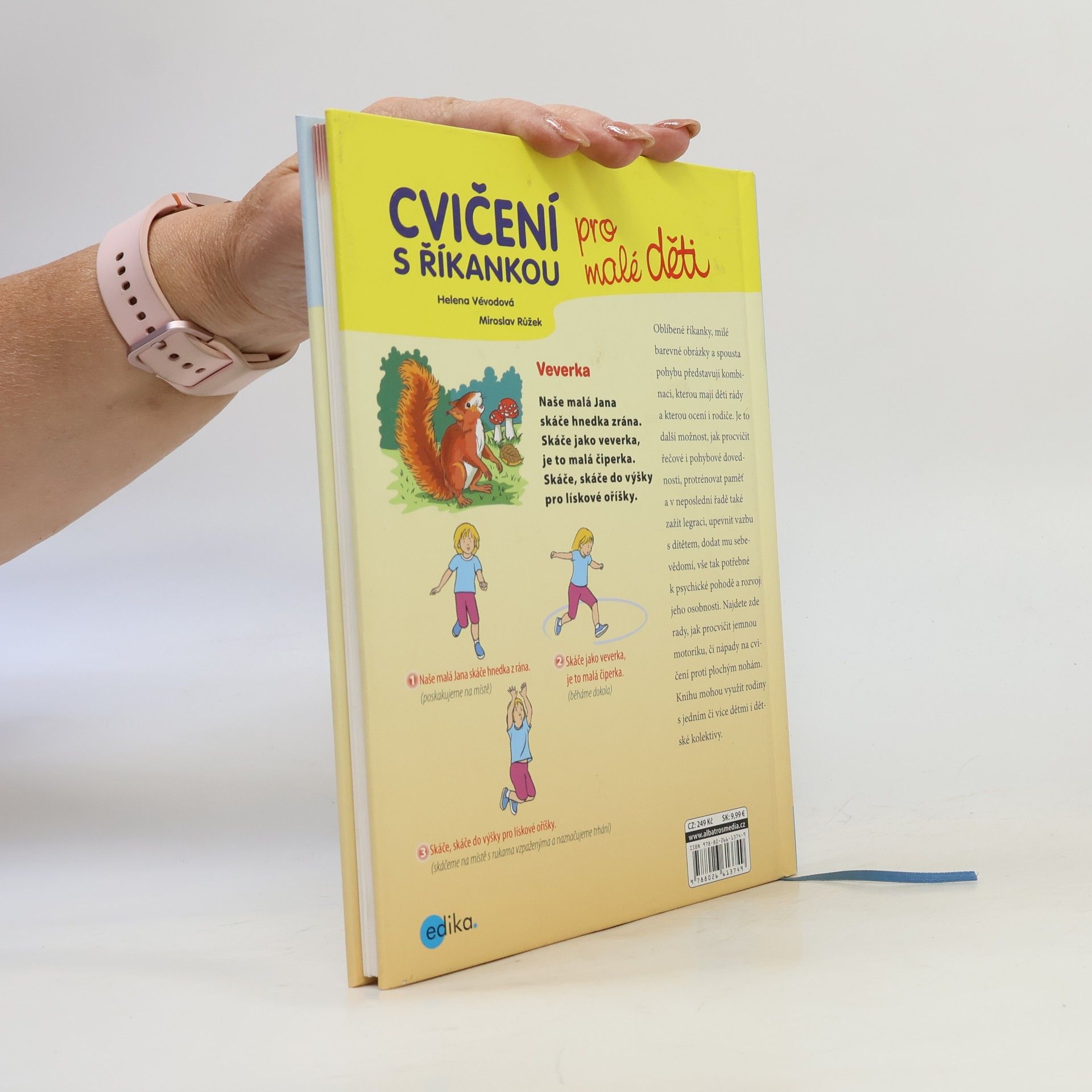 Helena Vévodová Cvičení s říkankou pro malé děti