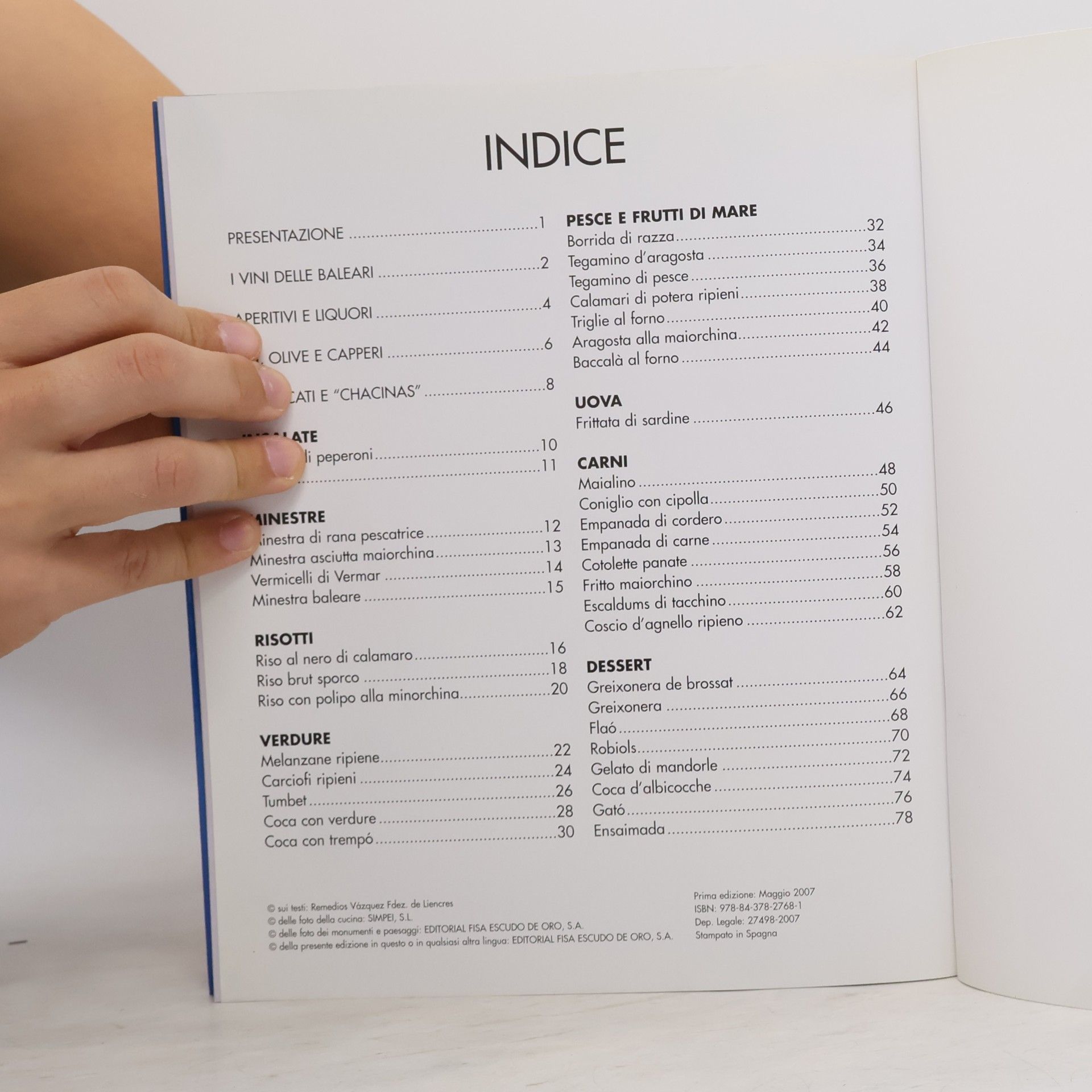 Itos Vázquez Piatti e "tapas" della cucina di Maiorca, Minorca, Ibiza e Formentera