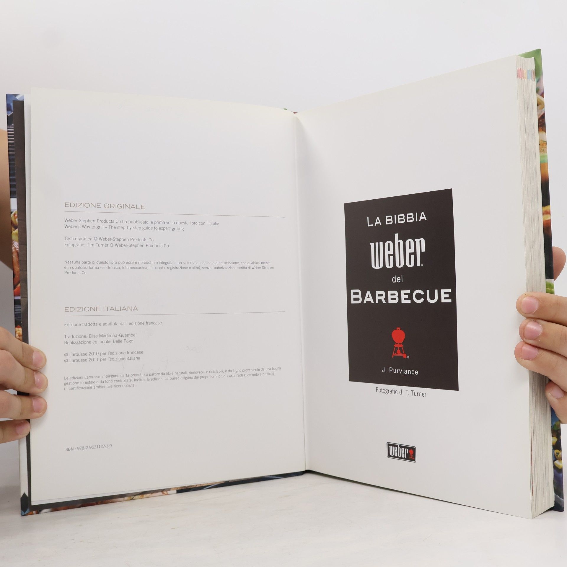 J. Purviance La Bibbia Weber del Barbecue