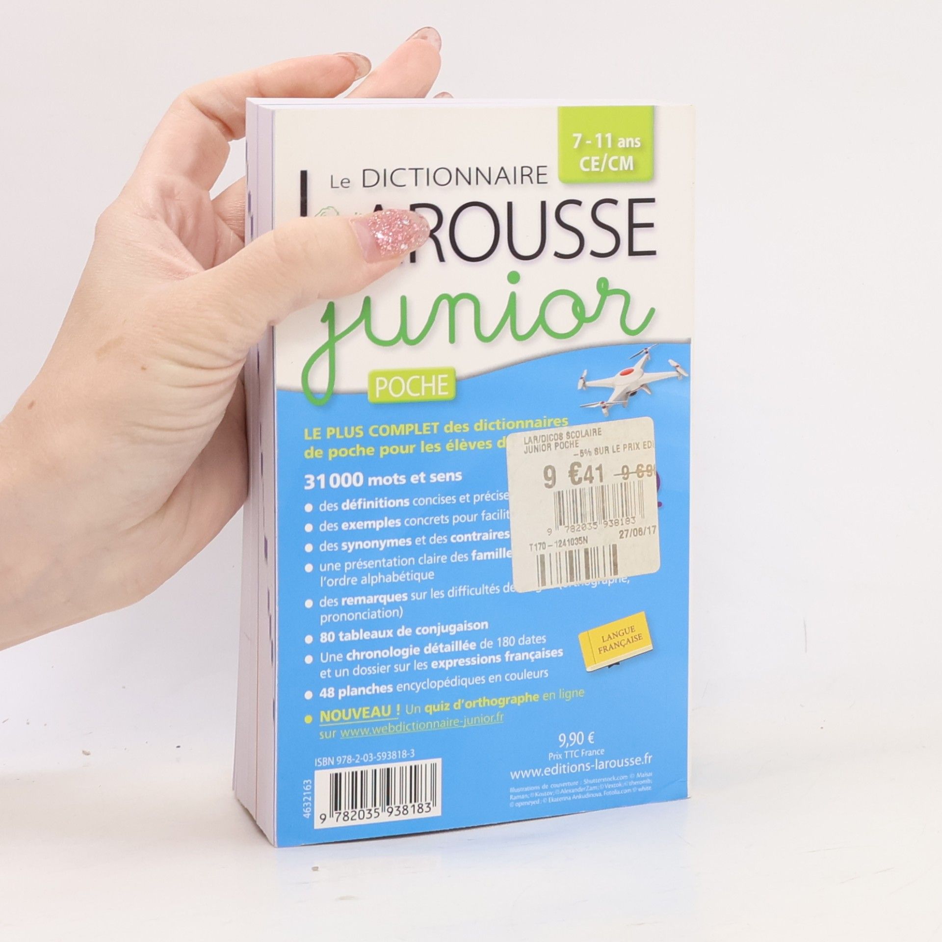 Larousse Le dictionnaire Larousse Junior Poche