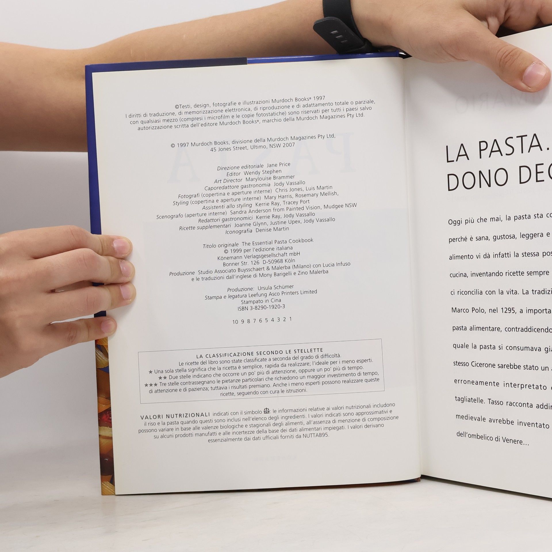Wendy Stephen Il grande libro della pasta