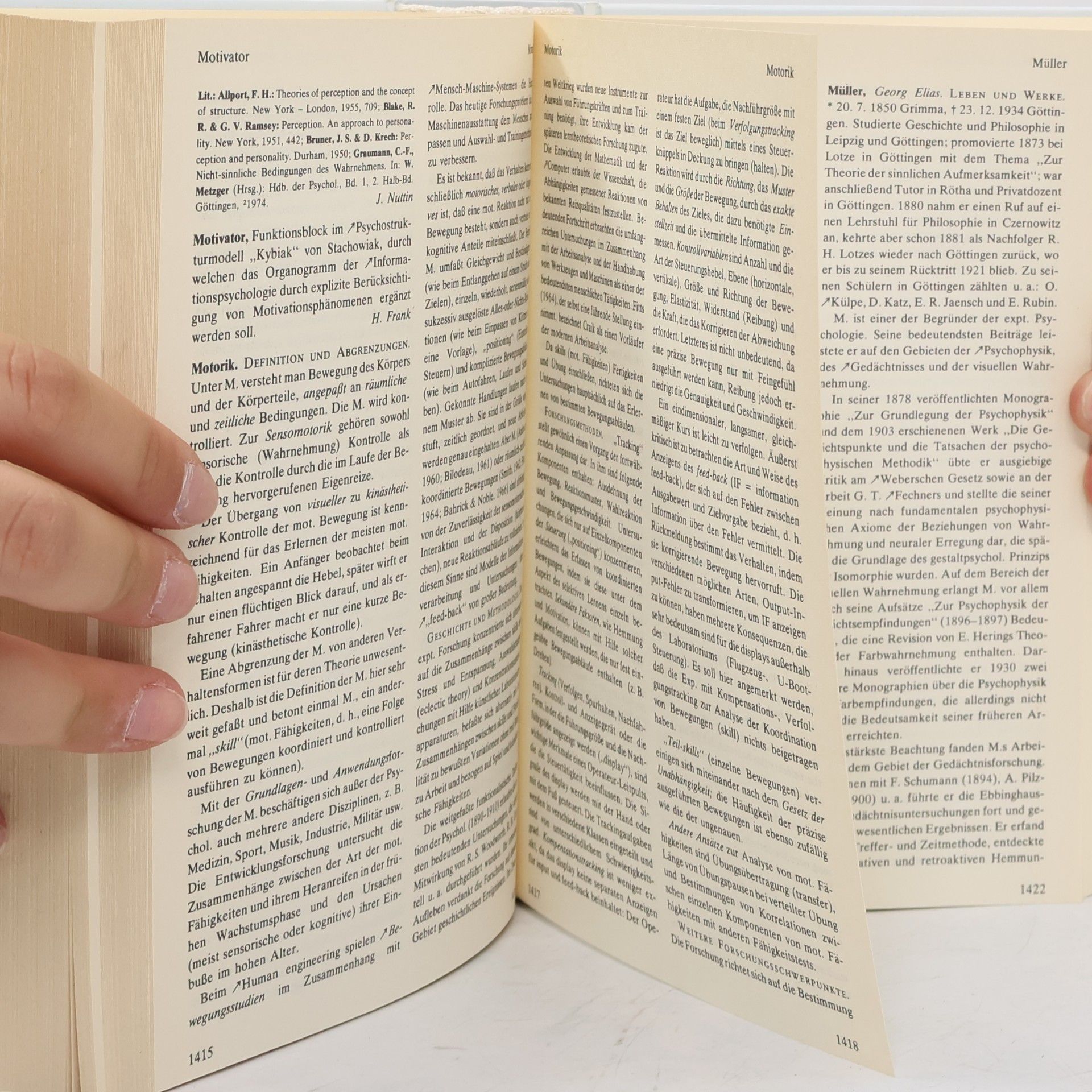Herders Lexikon der Psychologie