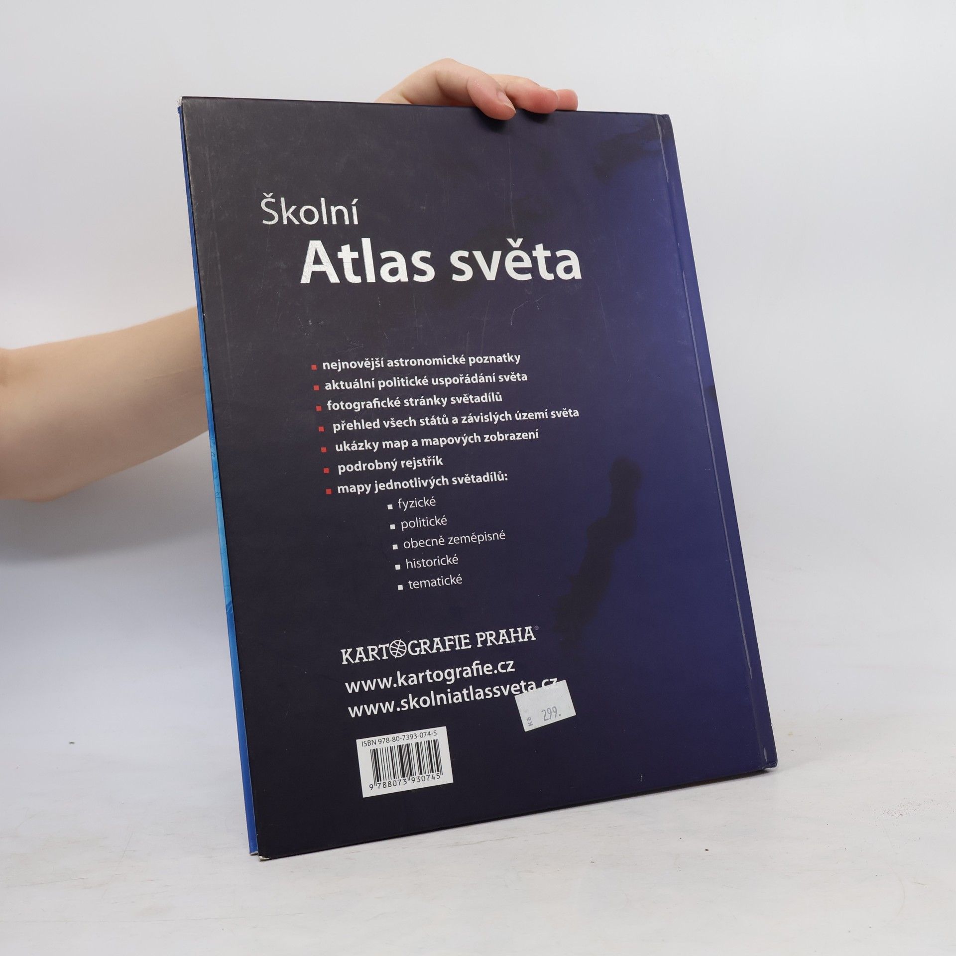Collectif d'auteurs Školní atlas světa