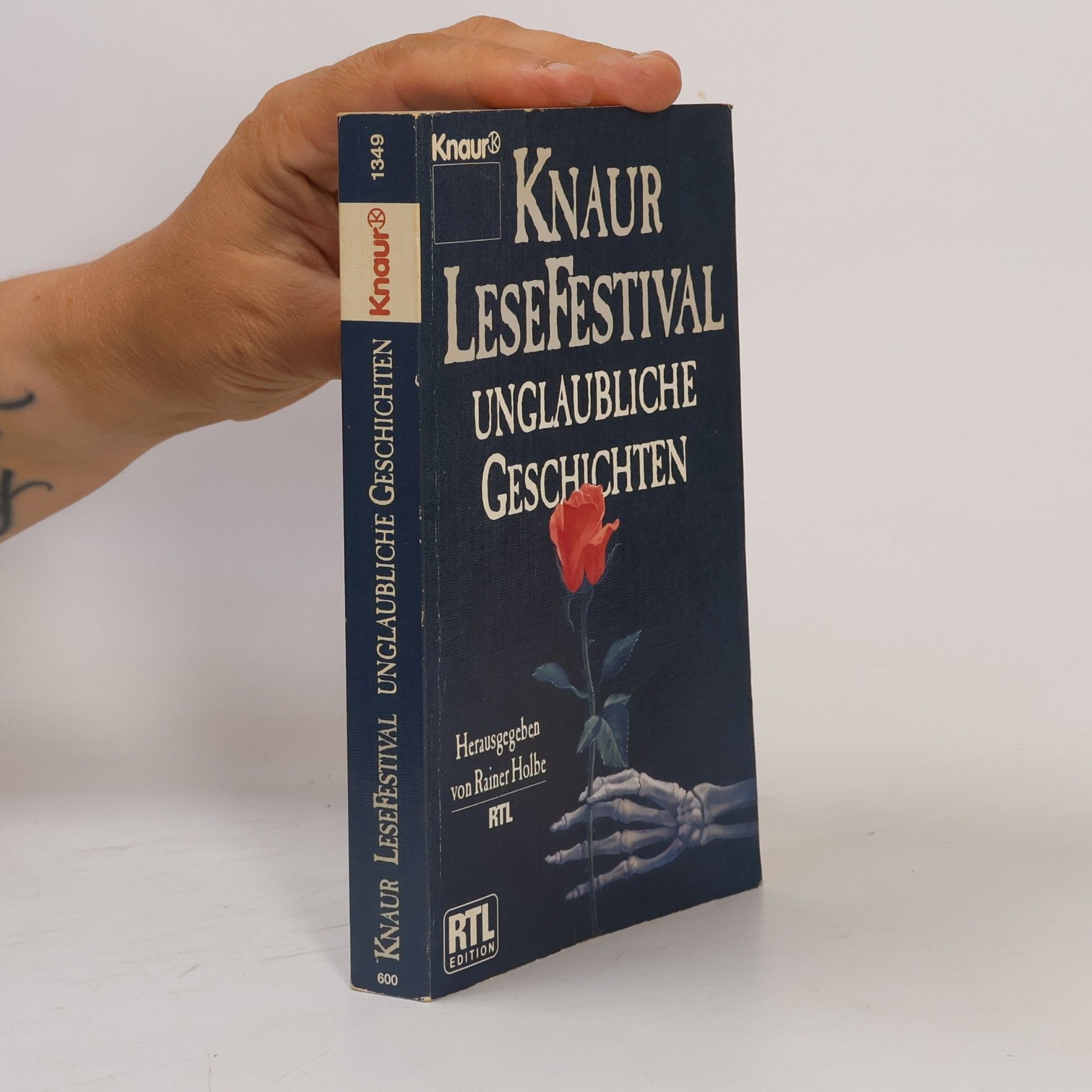 Rainer Holbe Knaur LeseFestival. Unglaubliche Geschichten