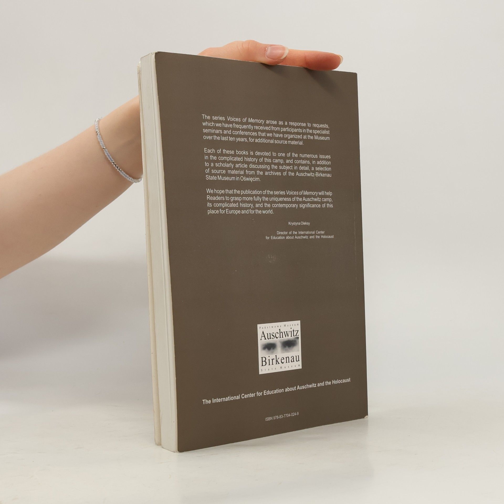 Irena Strzelecka Voices Of Memory - 2: Medical Crimes - The Experiments In Auschwitz