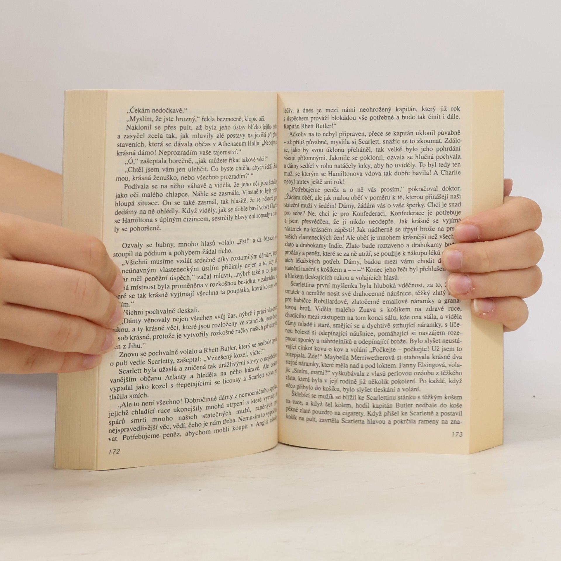 Margaret Mitchell Jih proti Severu. 1., V bouři