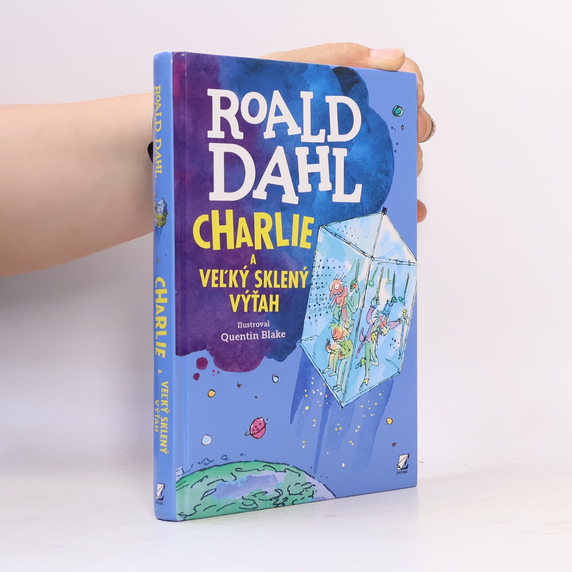 Roald Dahl Charlie a veľký sklený výťah