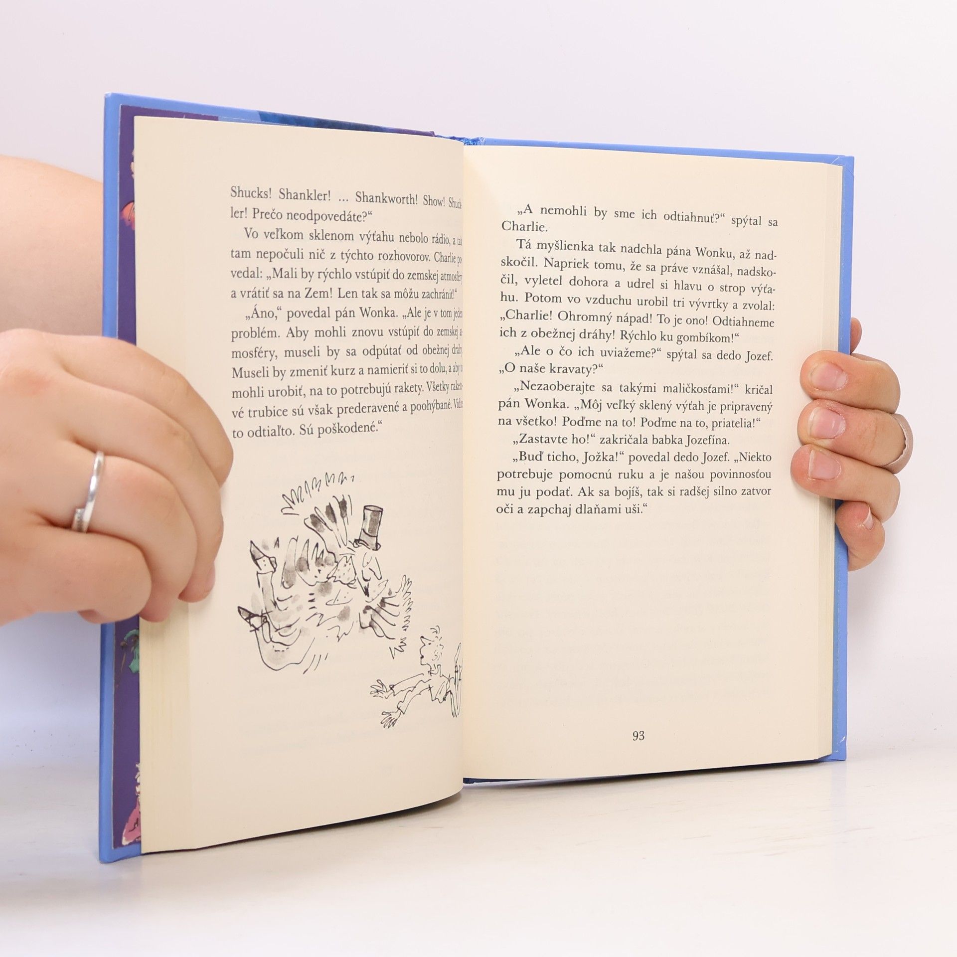 Roald Dahl Charlie a veľký sklený výťah