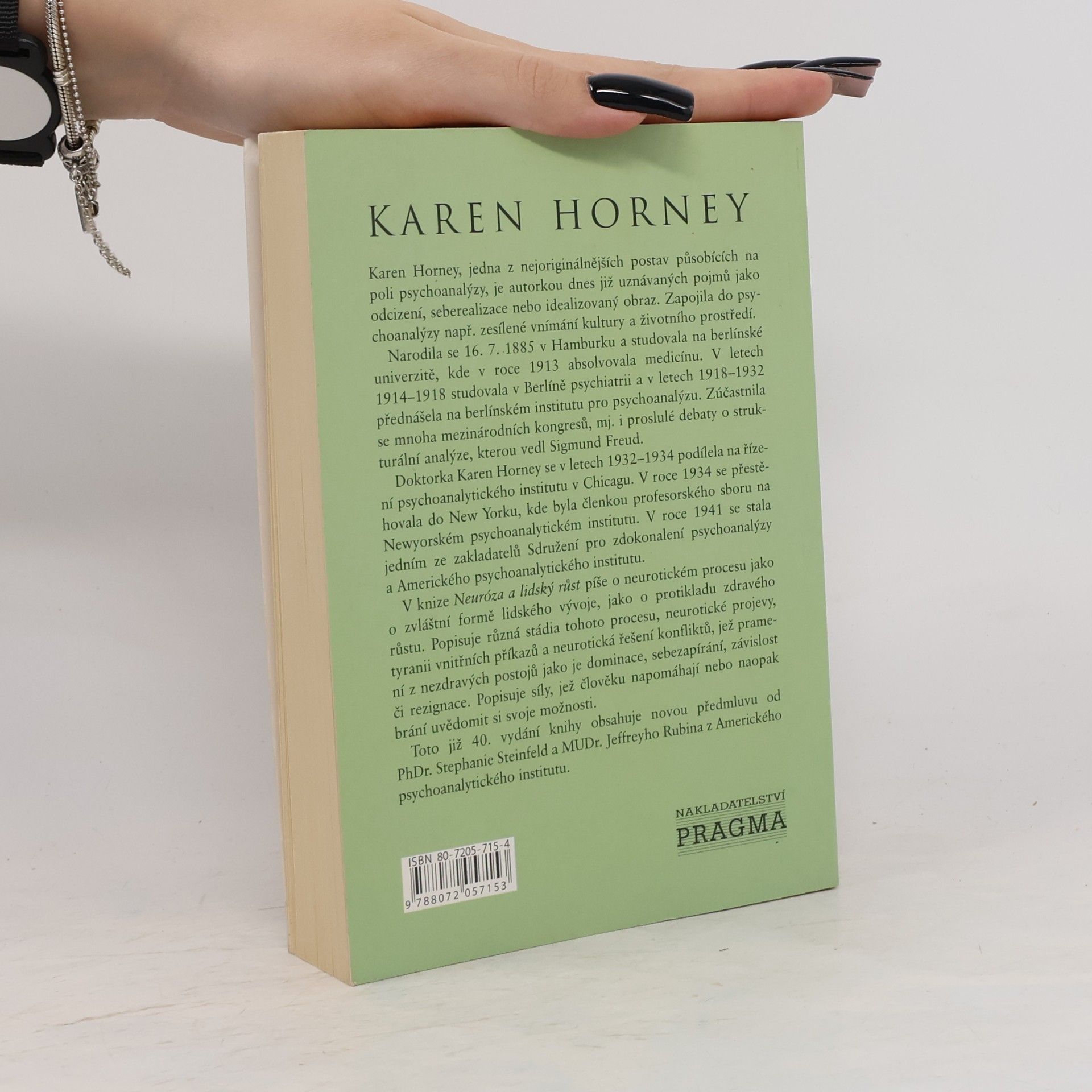 Karen Horney Neuróza a lidský růst. Zápas o seberealizaci