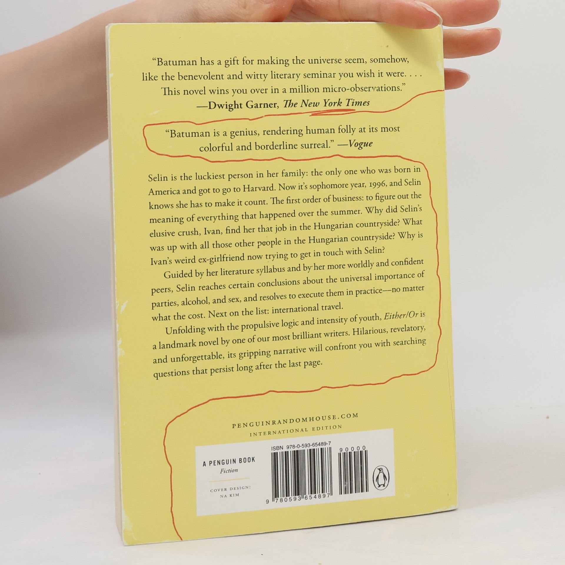 Elif Batuman Either/Or