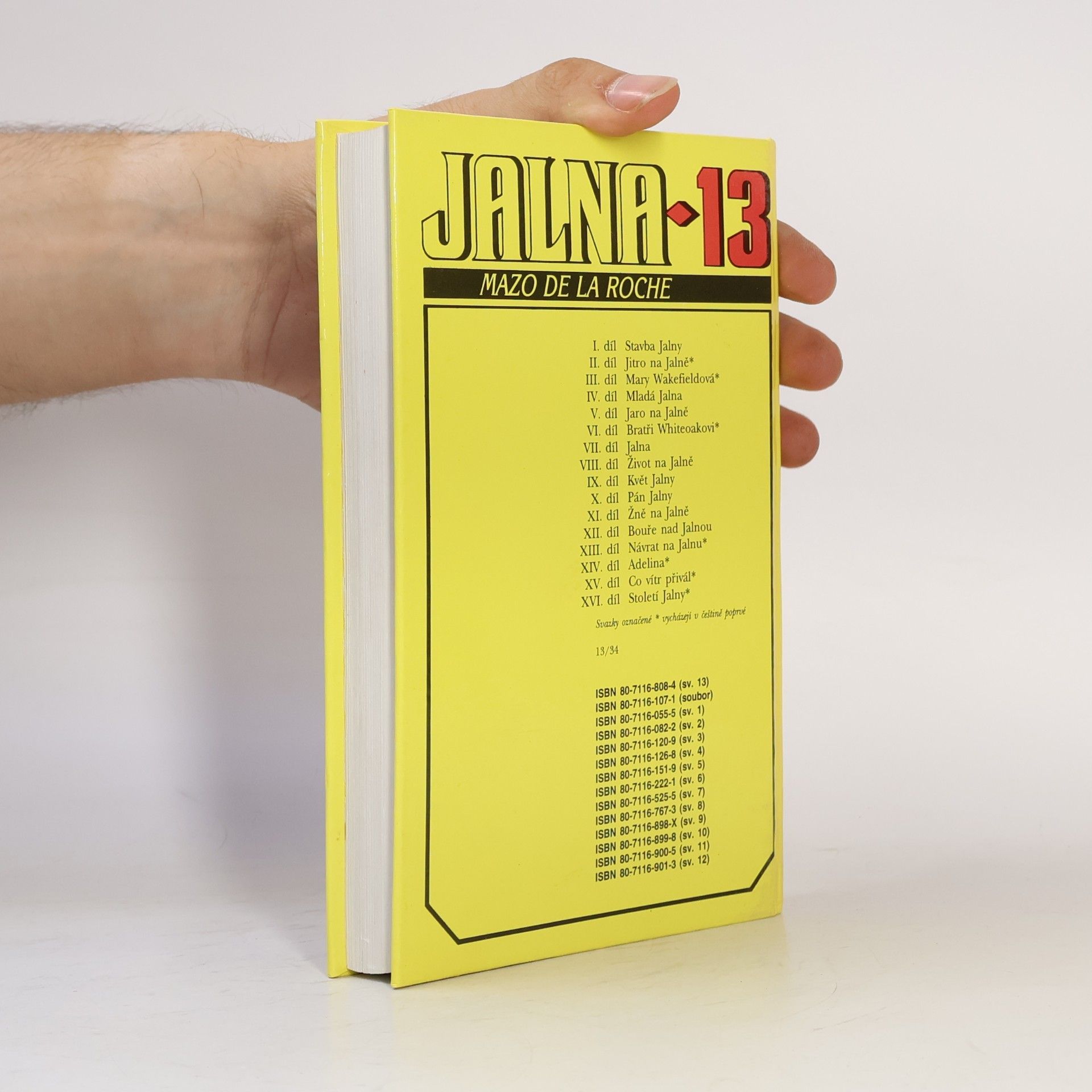Mazo De la Roche Jalna 13: Návrat na Jalnu