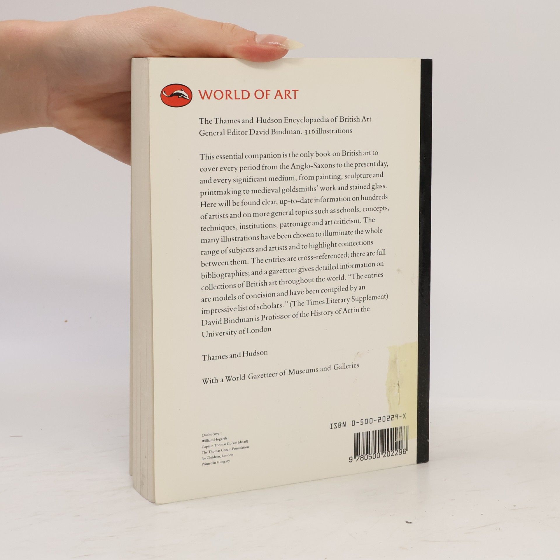 David Bindman The Thames and Hudson Encyclopaedia of British Art