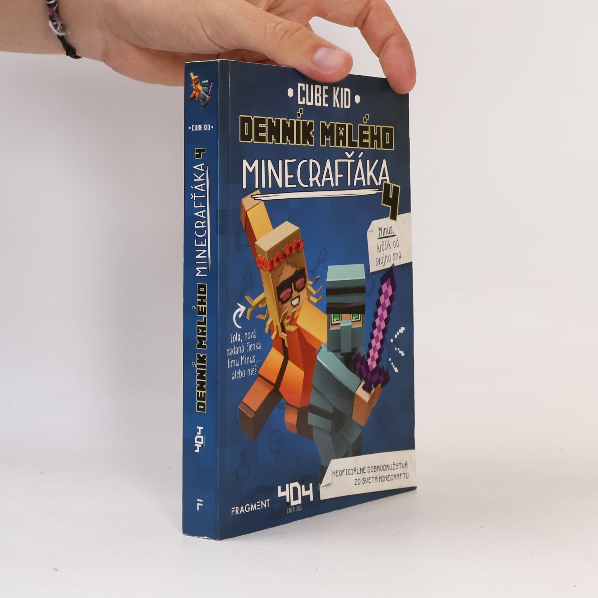 Cube Kid Denník malého Minecrafťáka 4