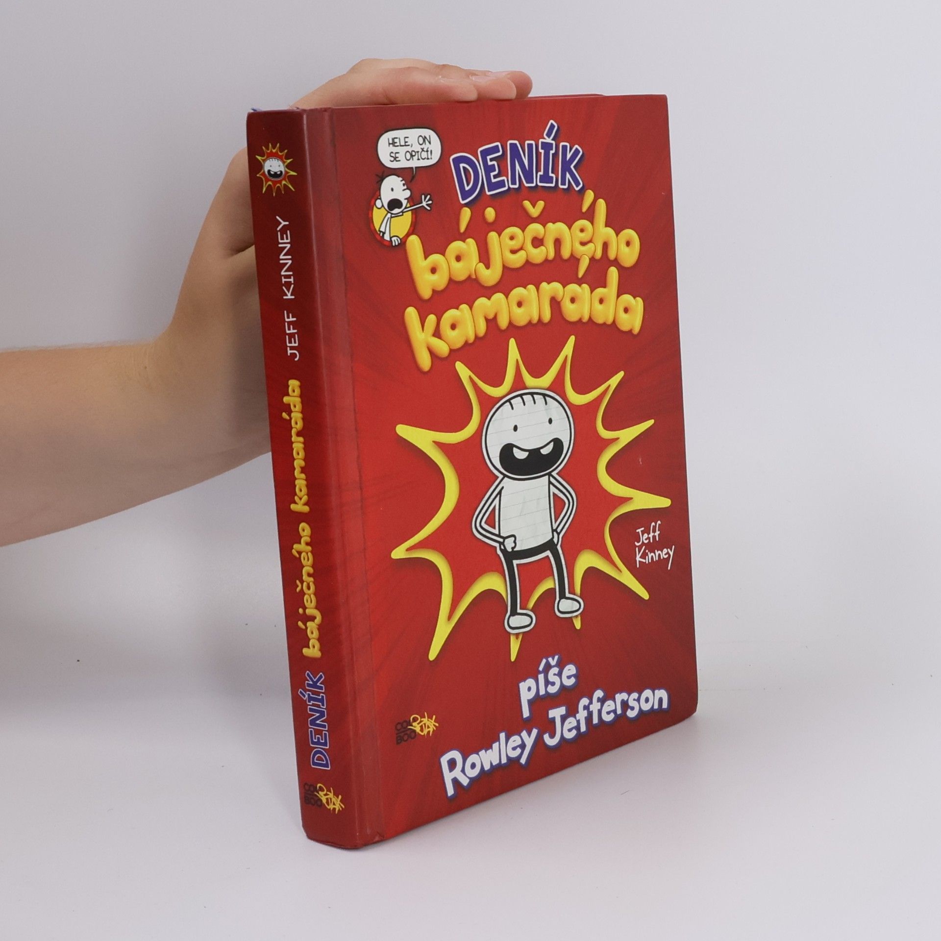 Jeff Kinney Deník báječného kamaráda. Píše Rowley Jefferson