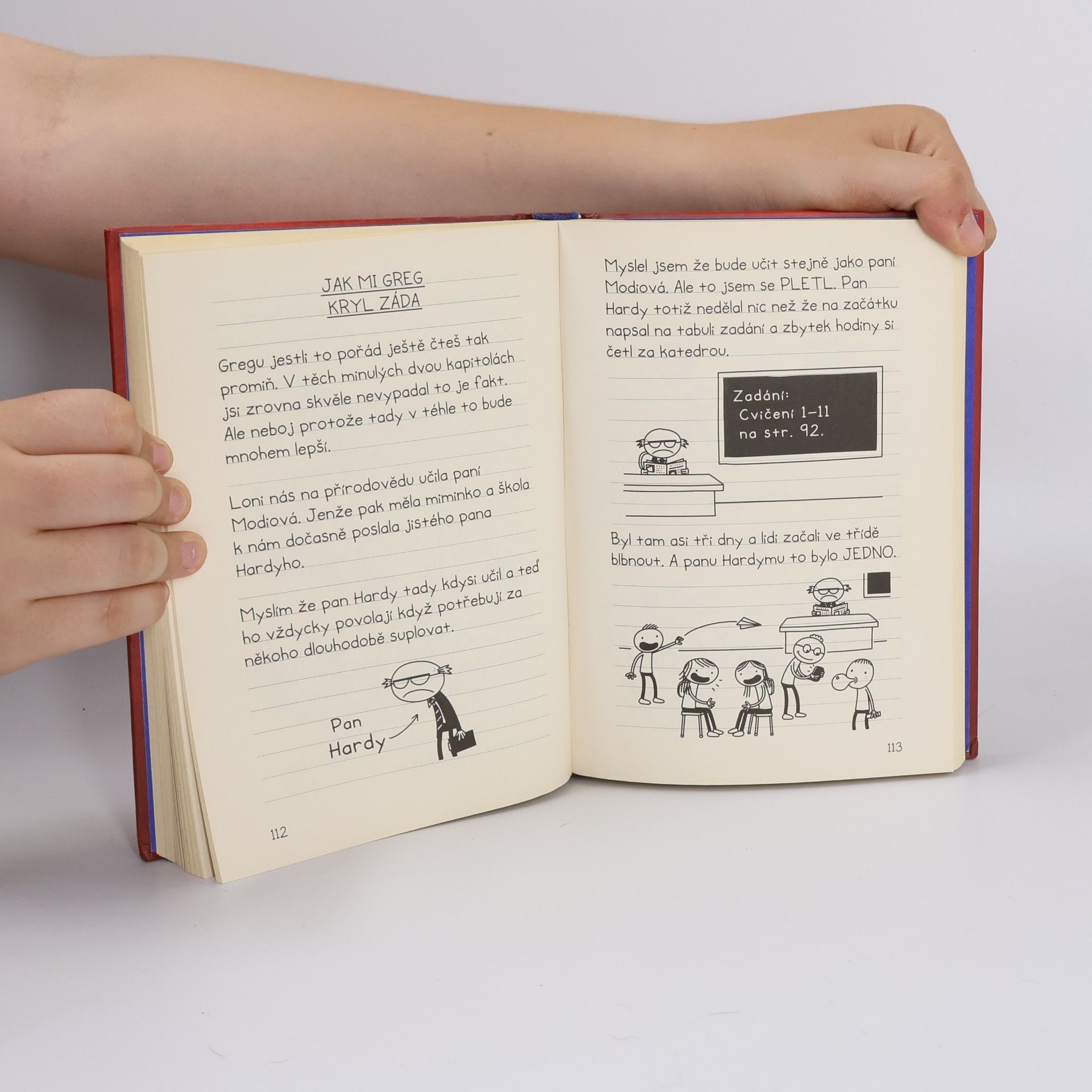 Jeff Kinney Deník báječného kamaráda. Píše Rowley Jefferson
