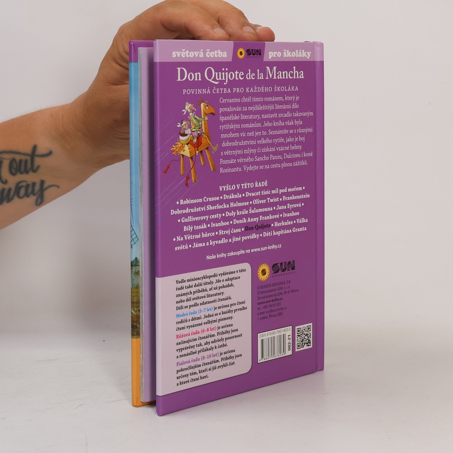 María Asensio Světová četba pro školáky: Don Quijote de la Mancha