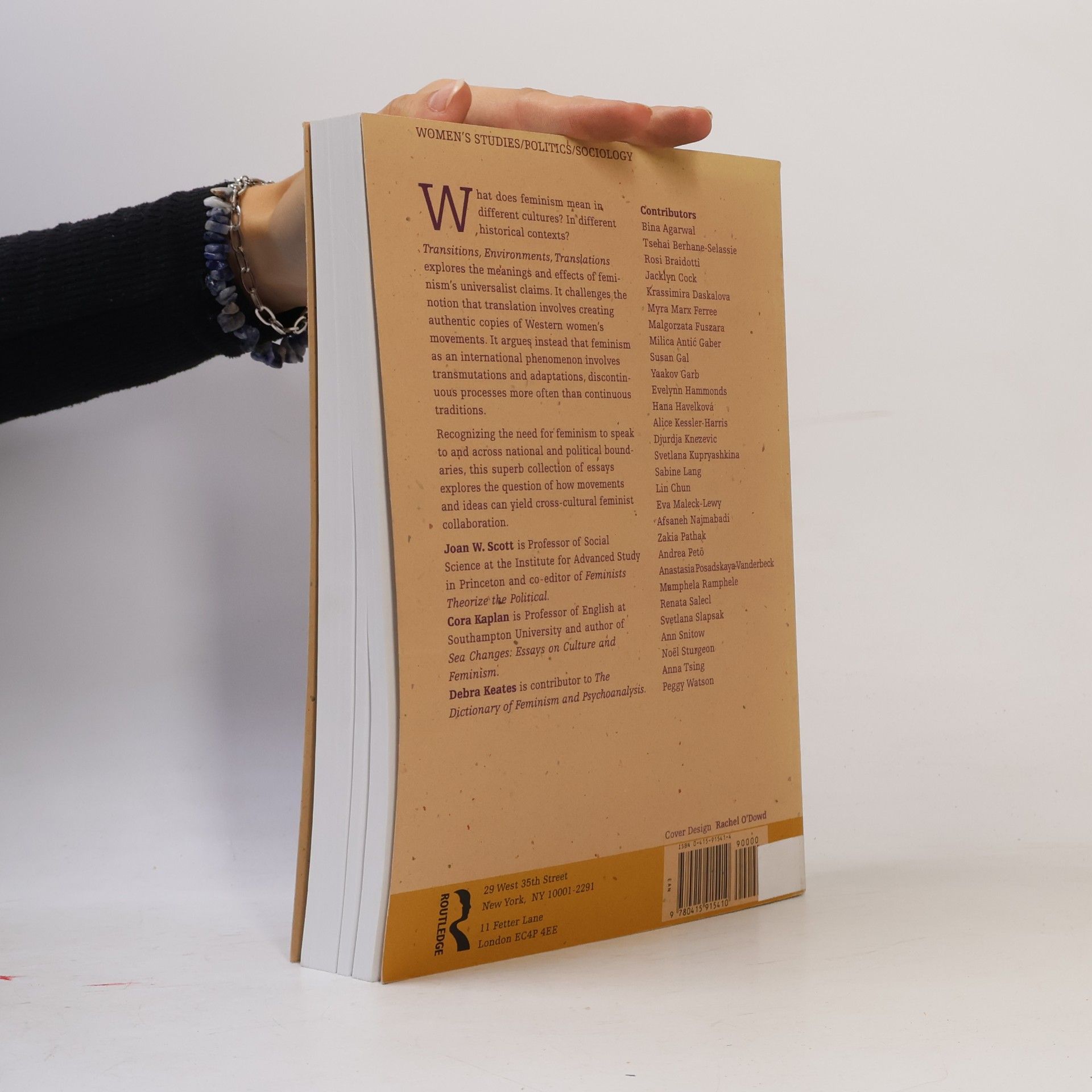 Joan Wallach Scott Transitions Environments Translations