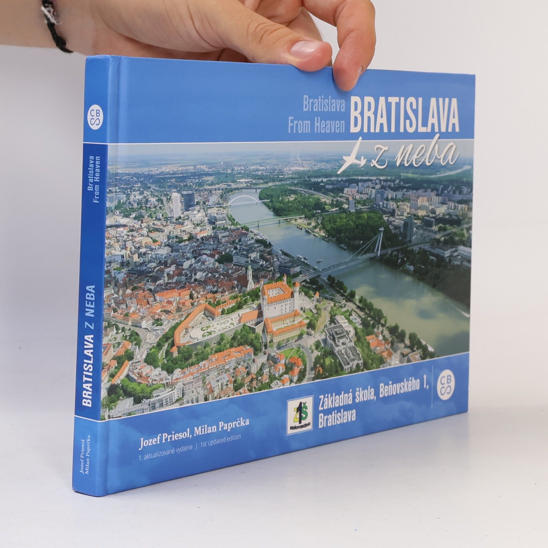 Jozef Priesol Bratislava z neba. Bratislava from Heaven