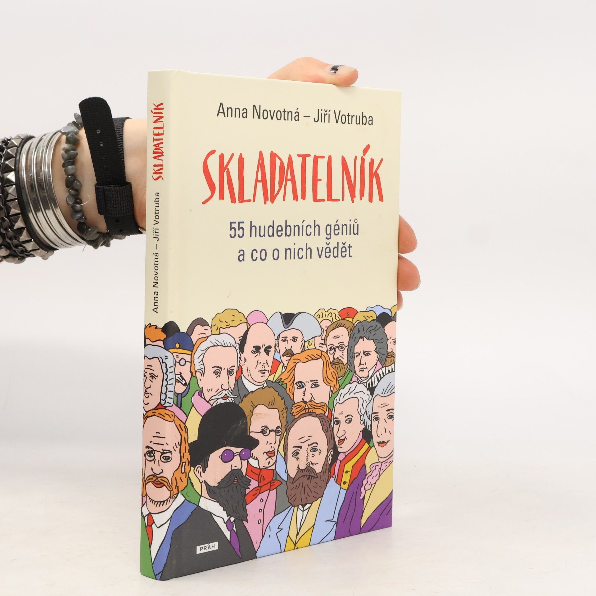 Anna Novotná Skladatelník : 55 hudebních géniů a co o nich vědět