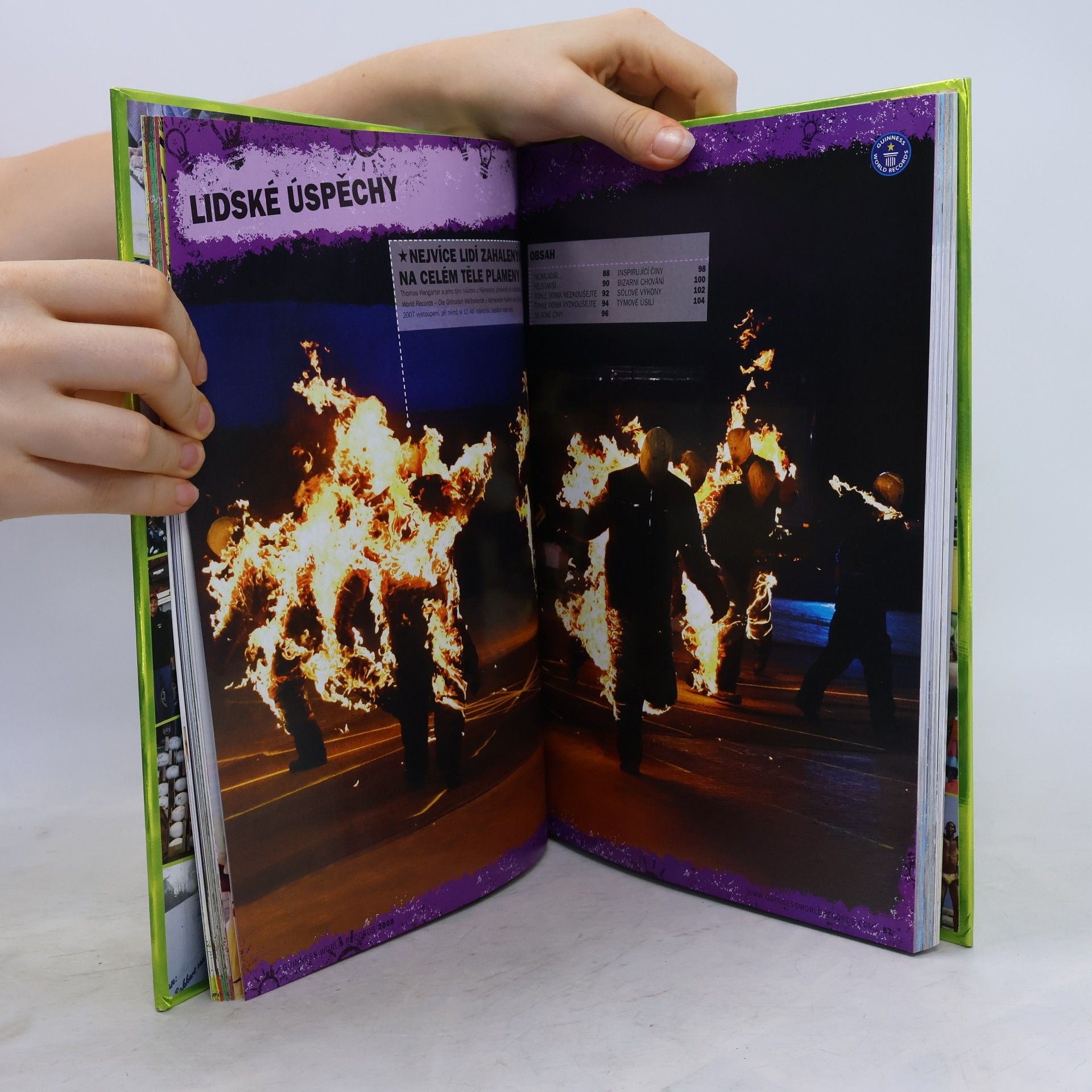 Emílie Harantová Guinness World Records 2009. Kniha světových rekordů
