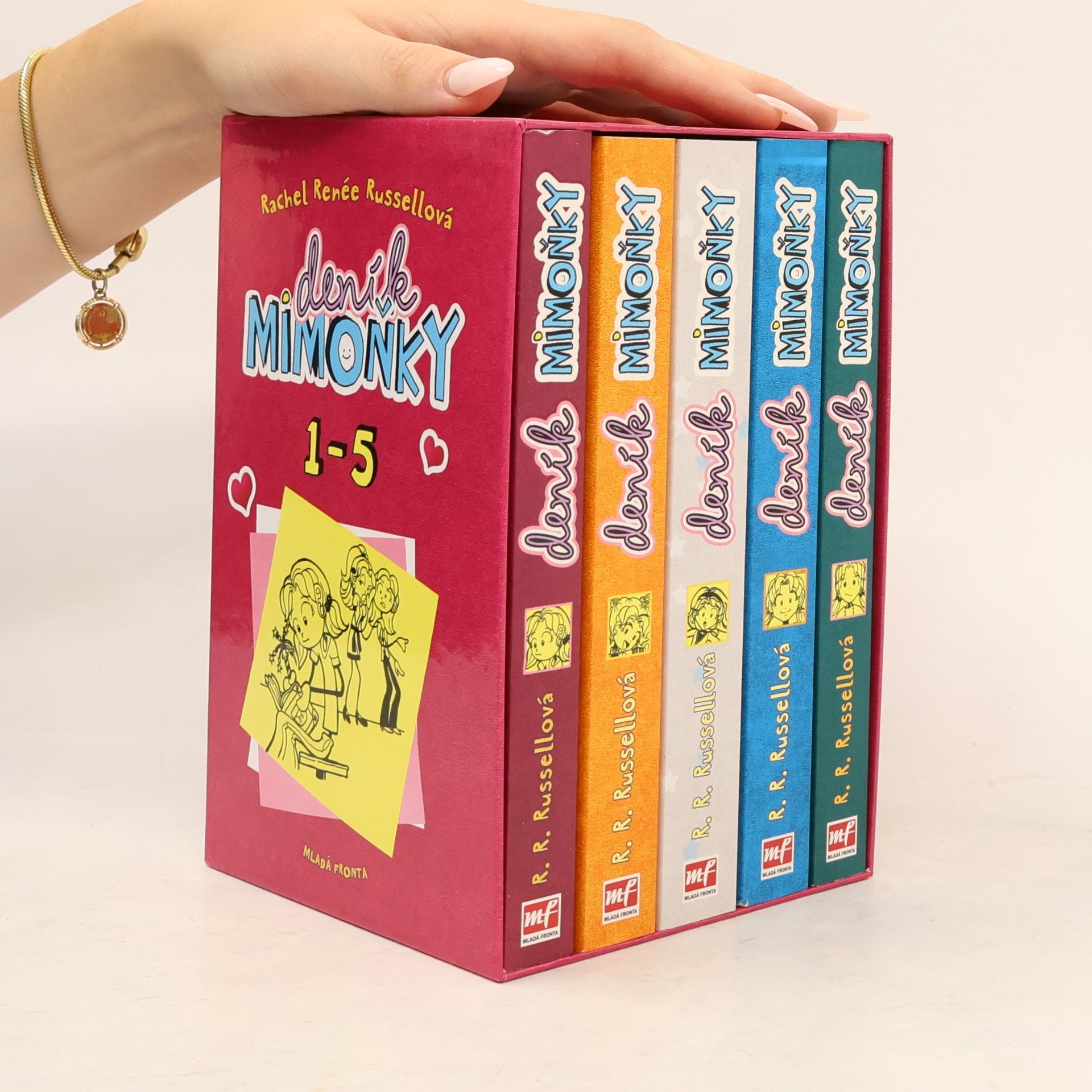 Rachel Renee Russell Deník mimoňky 1-5 (box)