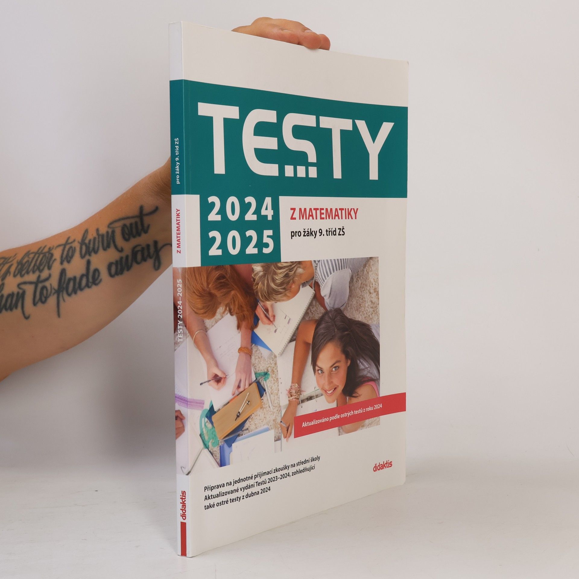 Various authors Testy 2024-2025 z matematiky pro žáky 9. tříd ZŠ