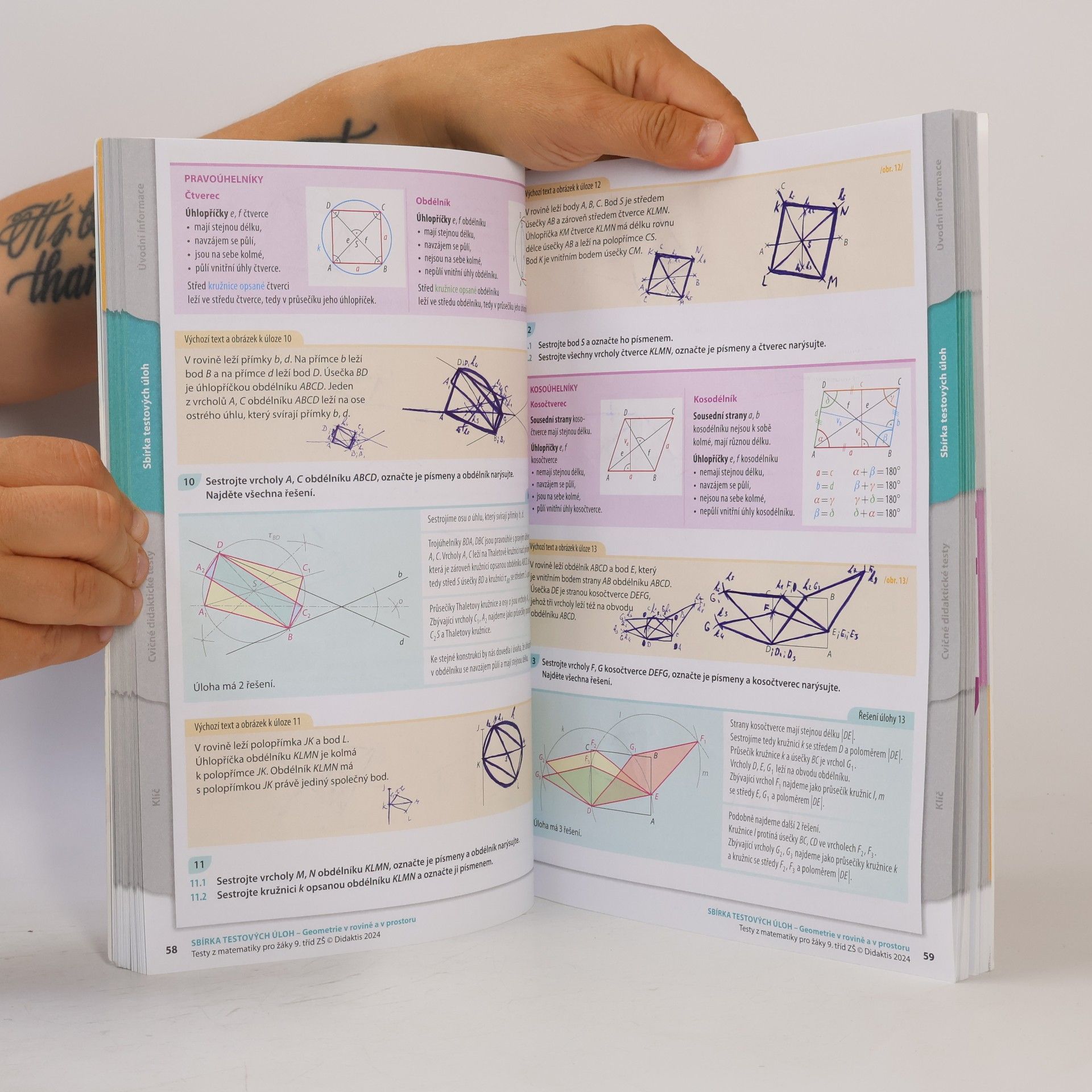 Various authors Testy 2024-2025 z matematiky pro žáky 9. tříd ZŠ