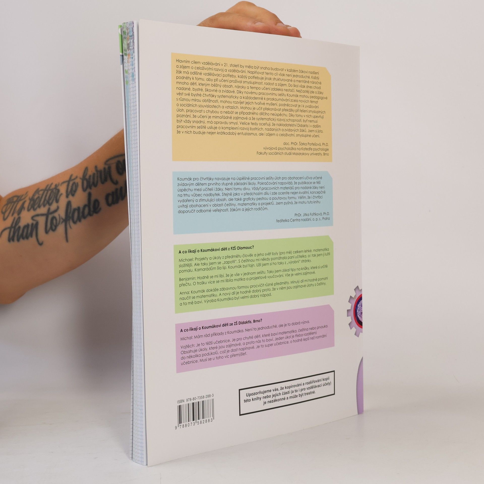 Various authors Koumák pro čtvrťáky. Rozšiřující pracovní sešit pro všechny čtvrťáky, kteří chtějí víc vědět a přemýšlet ještě víc...